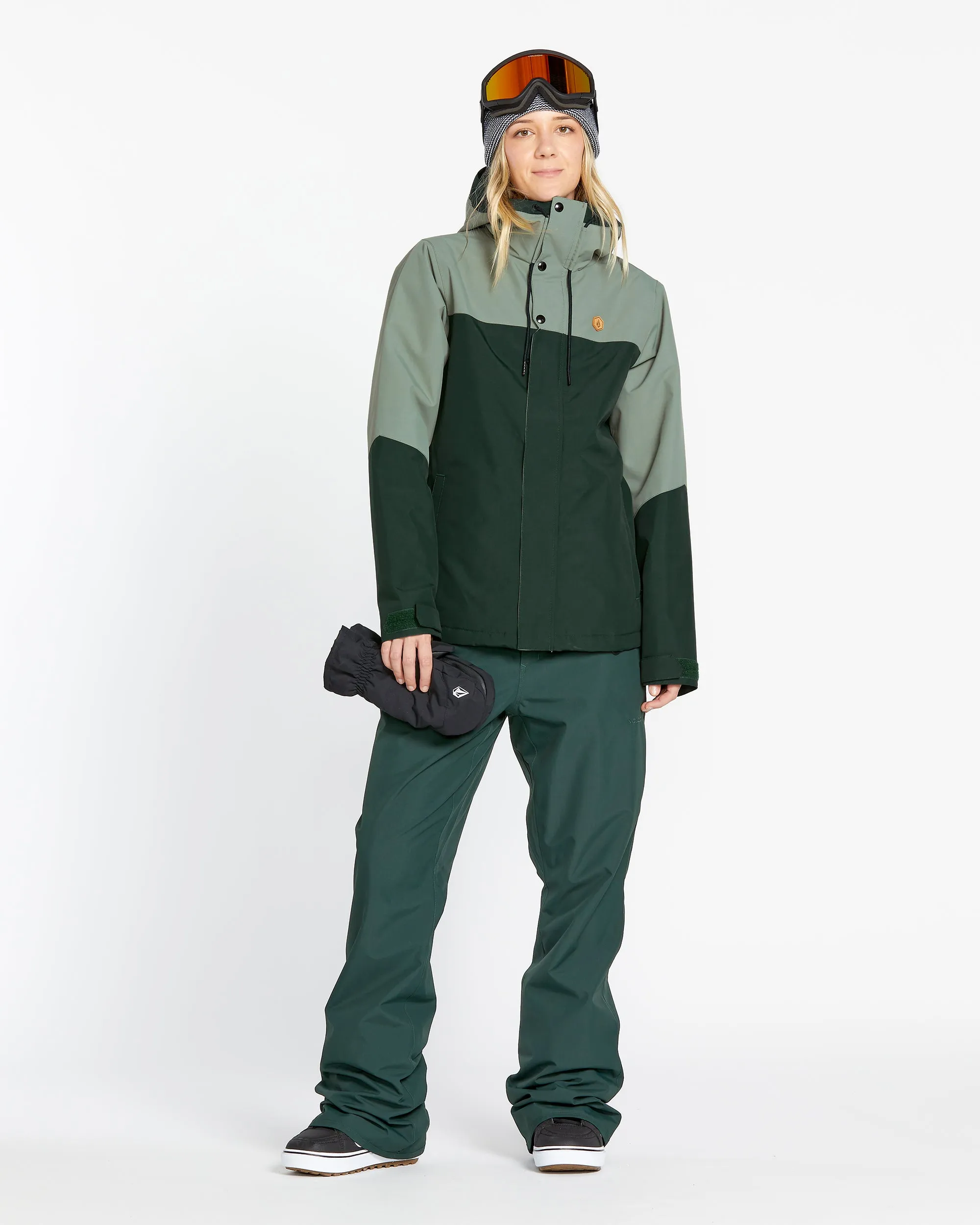 Womens Bolt Insulated Jacket - Scarab sold by Volcom product image thumbnail 4