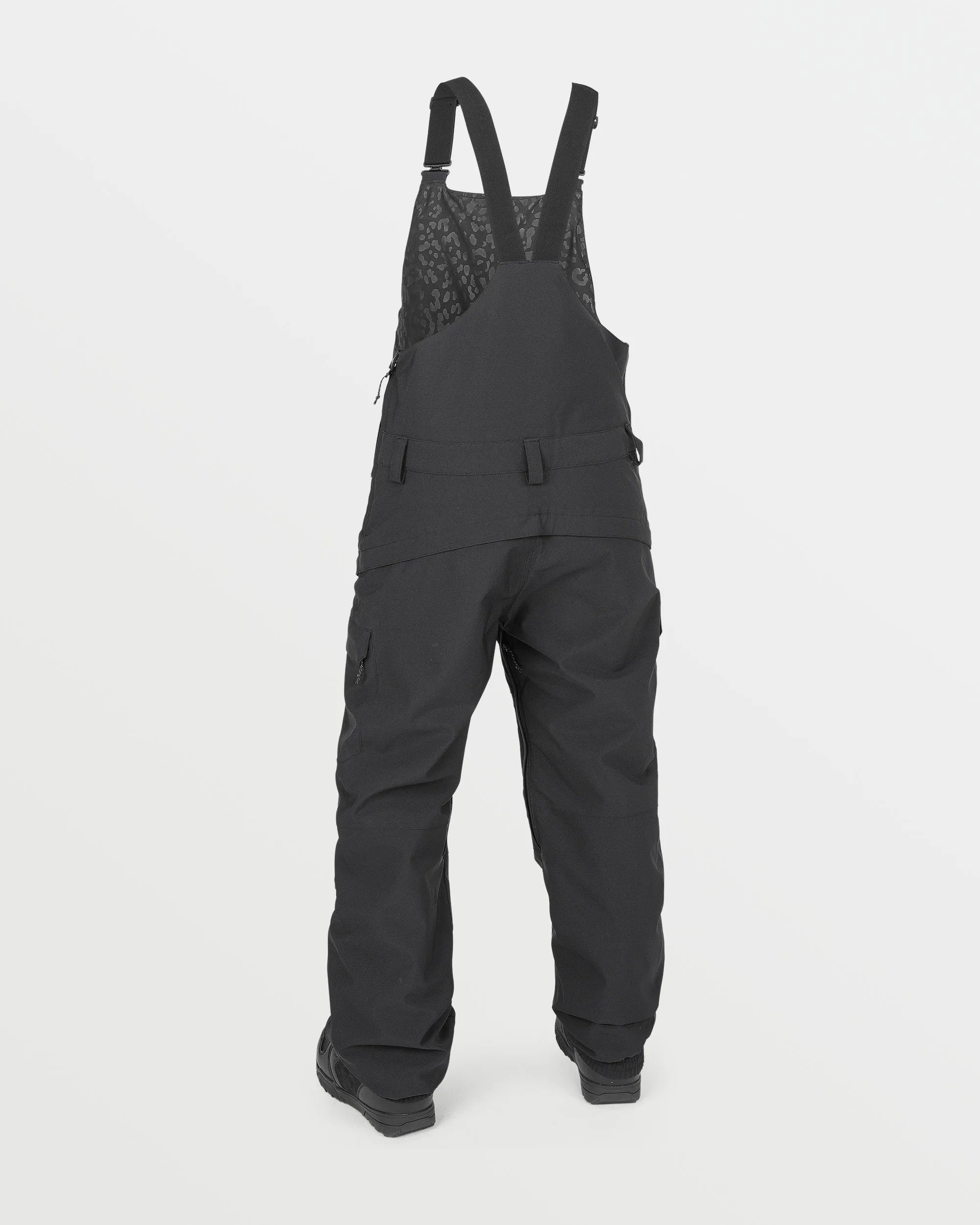 Womens Creston 3D Stretch Bib Overalls - Black sold by Volcom product image thumbnail 4