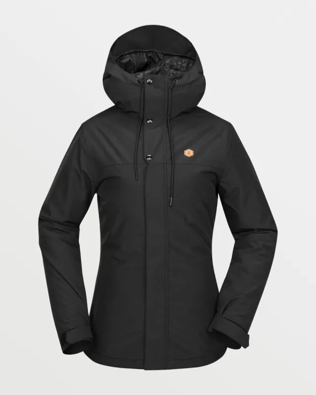 Womens Bolt Insulated Jacket - Black sold by Volcom