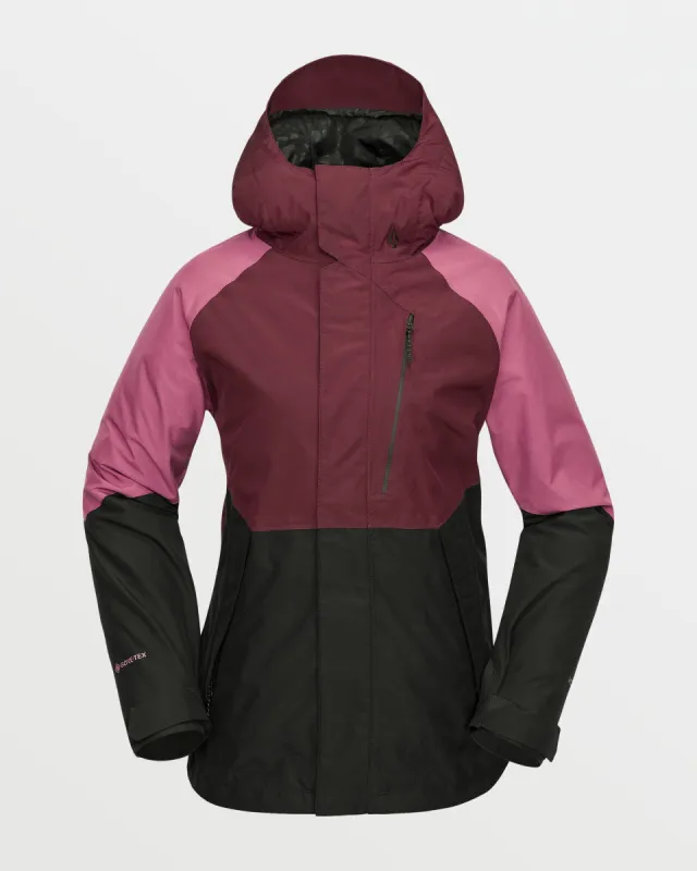 Womens V.Co Aris Insulated Gore Jacket - Burgundy sold by Volcom
