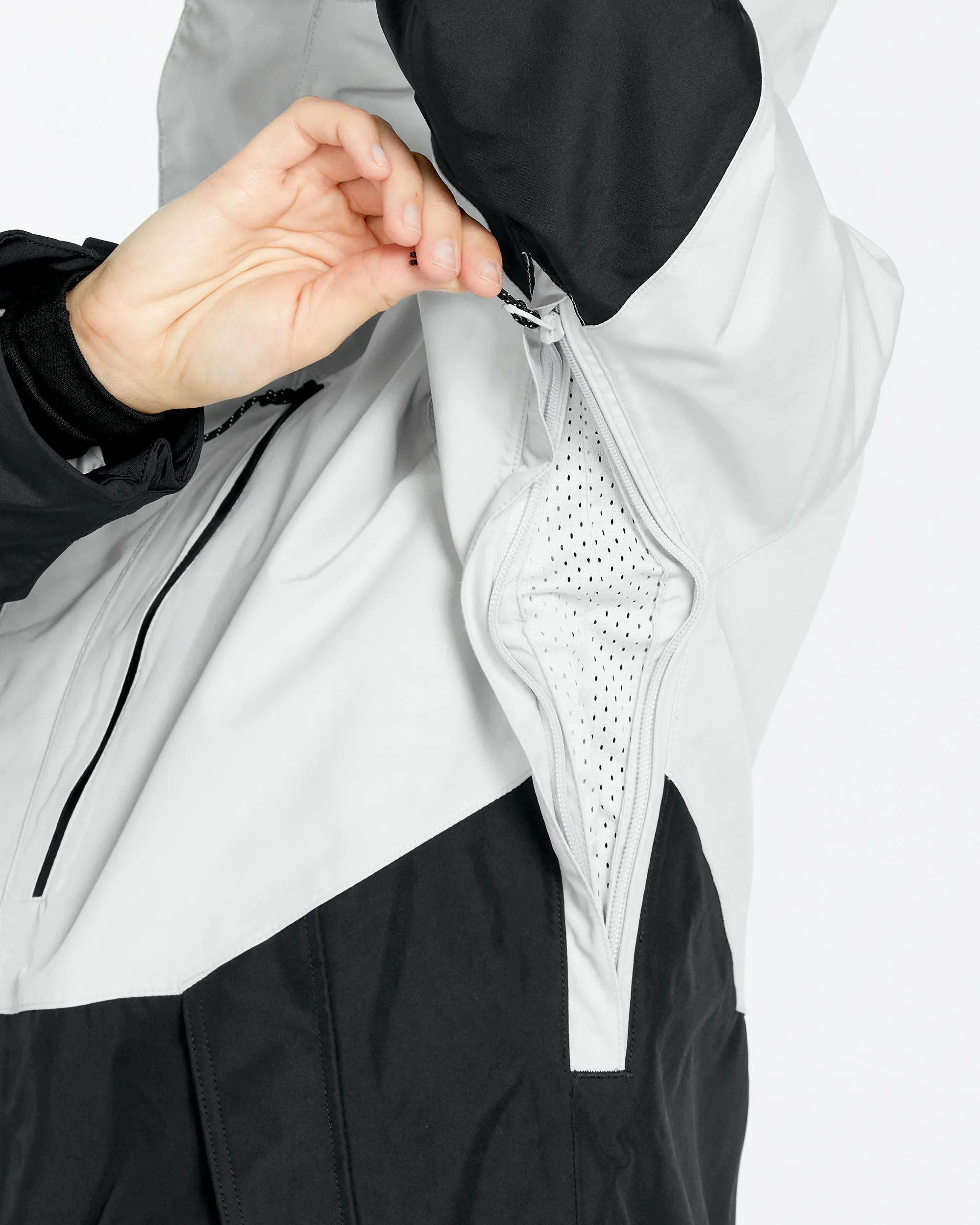 Womens V.Co Aris Insulated Gore Jacket - Cloud Grey sold by Volcom product image thumbnail 5