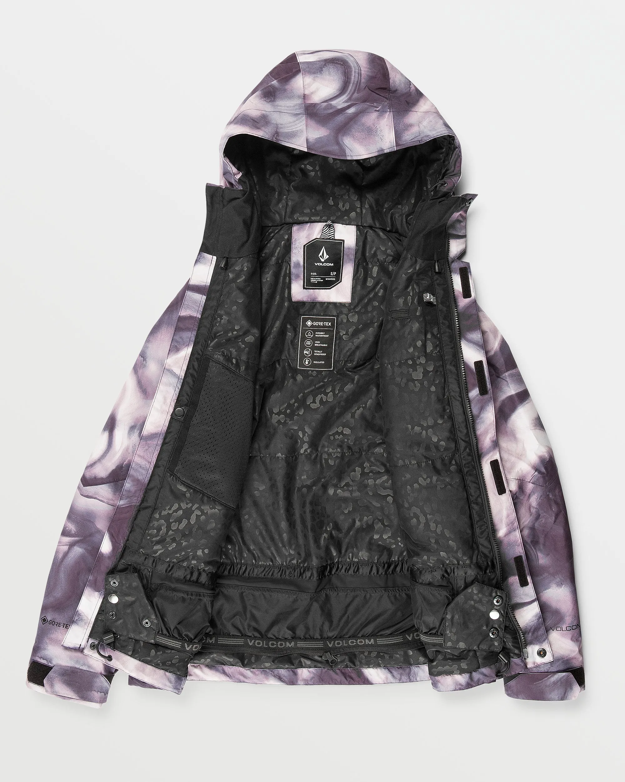 Womens V.Co Aris Insulated Gore Jacket - Nirvana sold by Volcom product image thumbnail 5