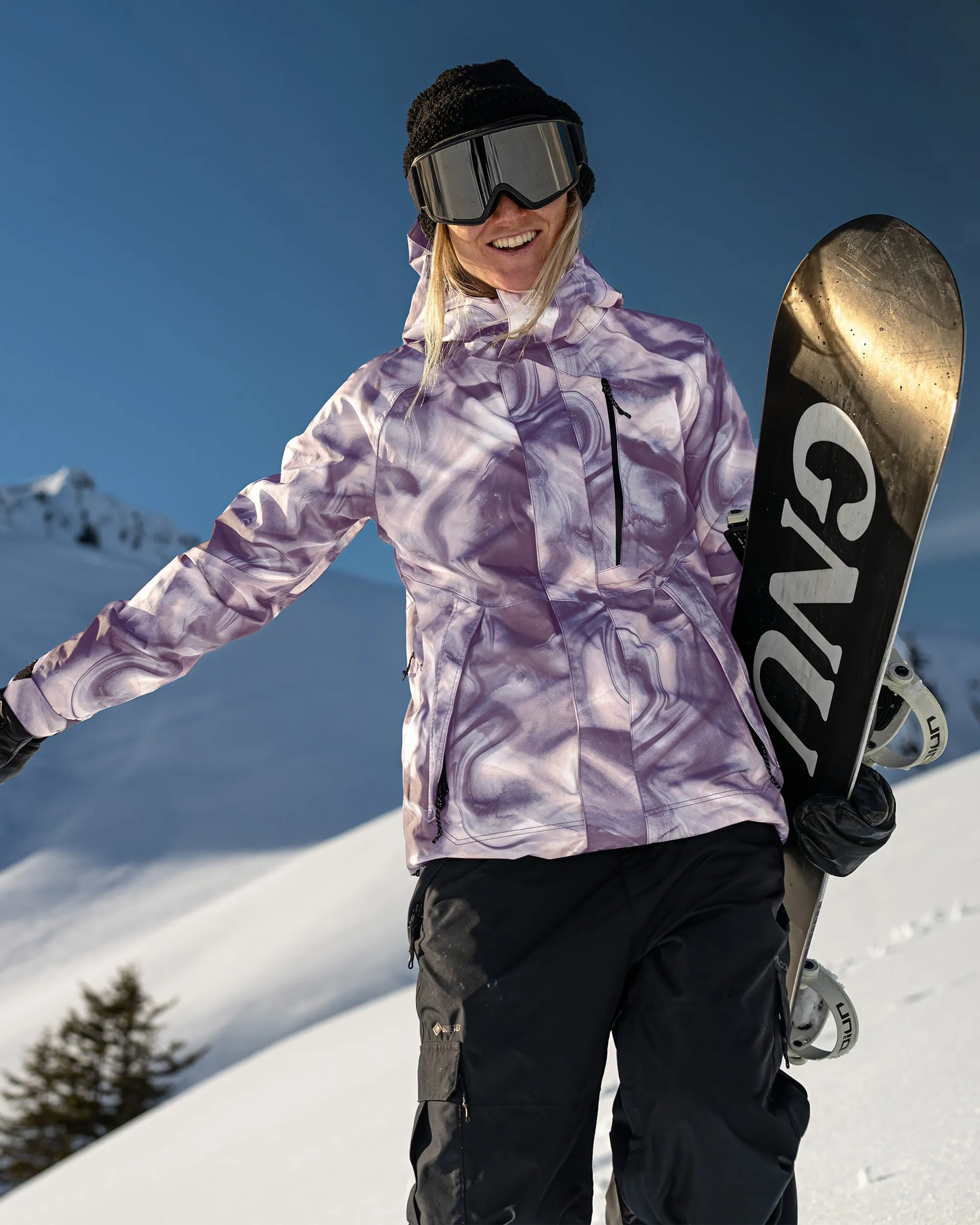 Womens V.Co Aris Insulated Gore Jacket - Nirvana sold by Volcom product image thumbnail 2
