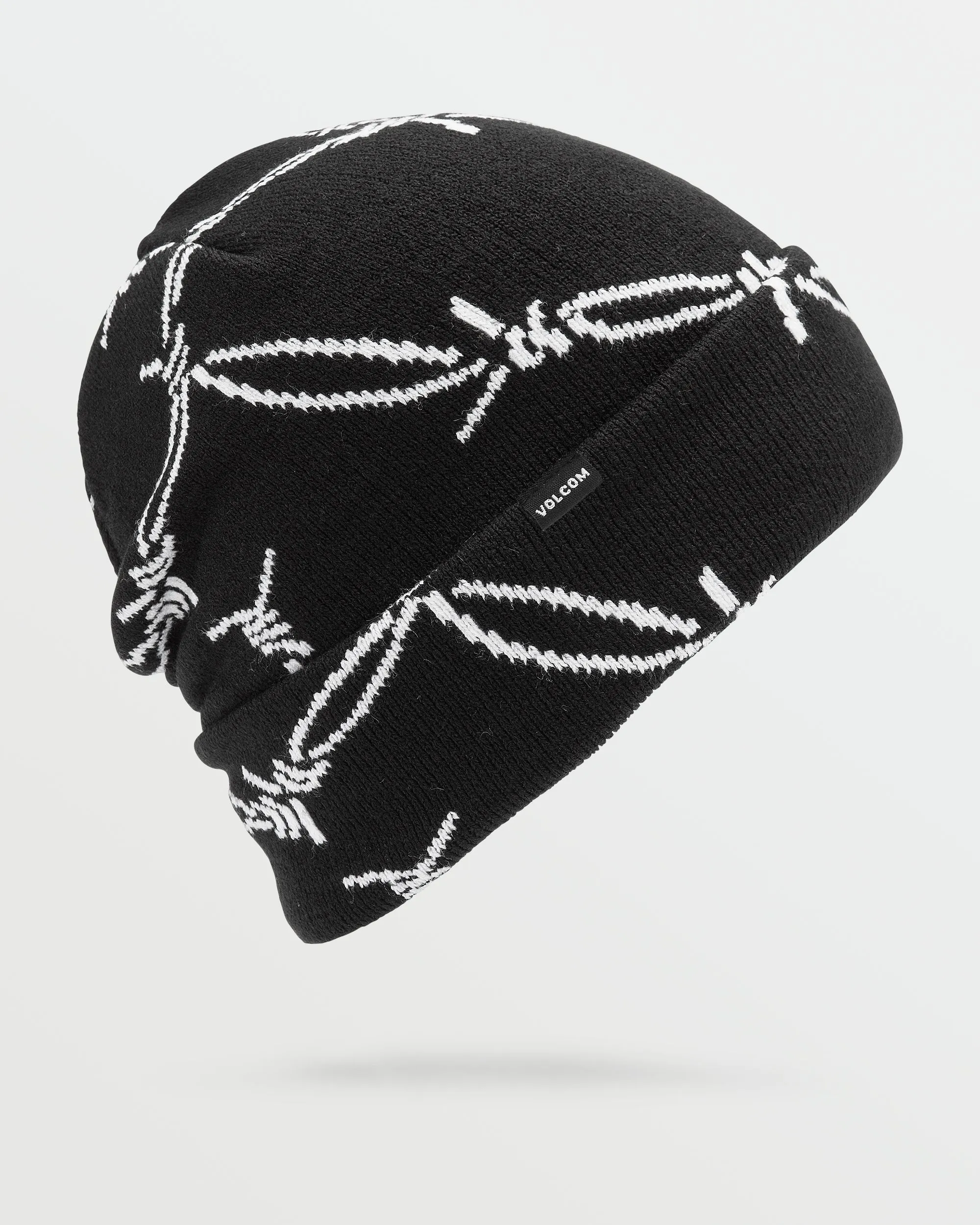 Mens Stone Funk Beanie - Black sold by Volcom product image thumbnail 2