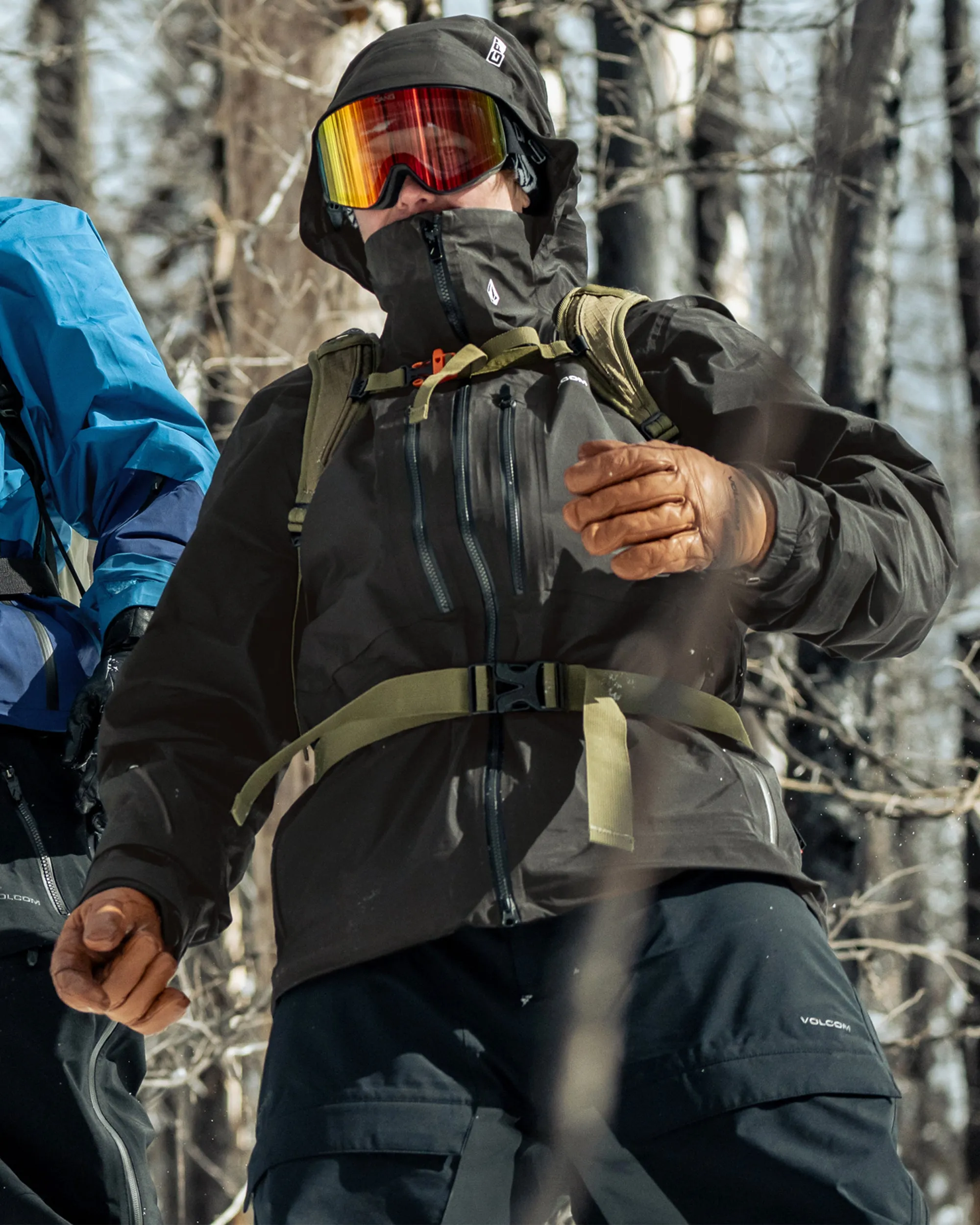 Mens Tds Infrared Gore-Tex Jacket - Black sold by Volcom product image thumbnail 2