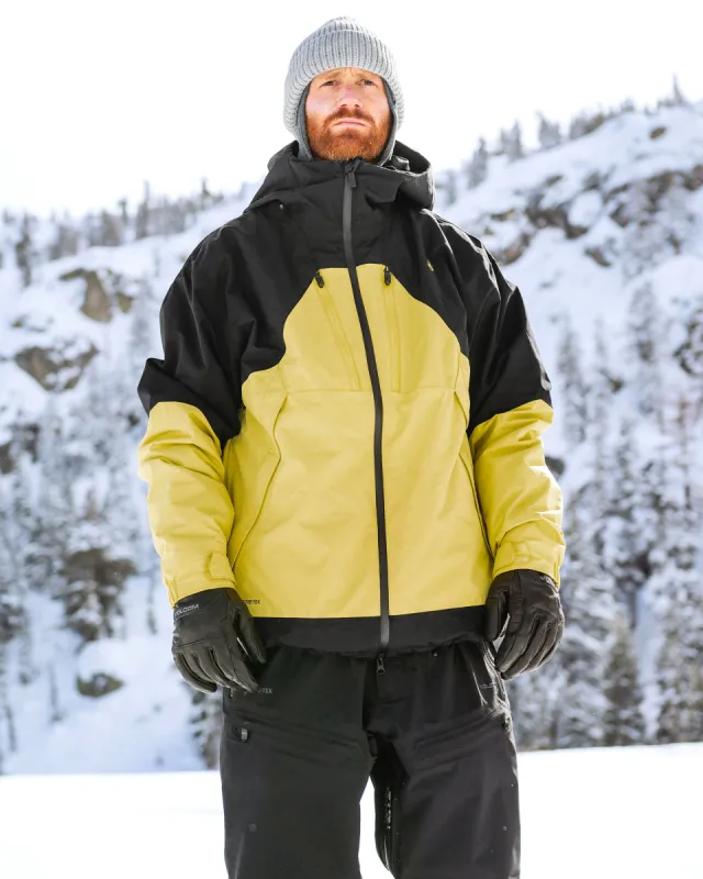 Mens Tds 2L Gore-Tex Jacket - Dark Yellow sold by Volcom