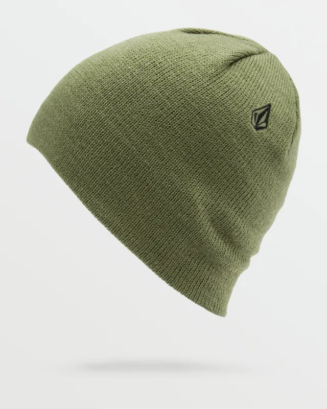 Mens V.Co Skull Beanie - Ivy sold by Volcom