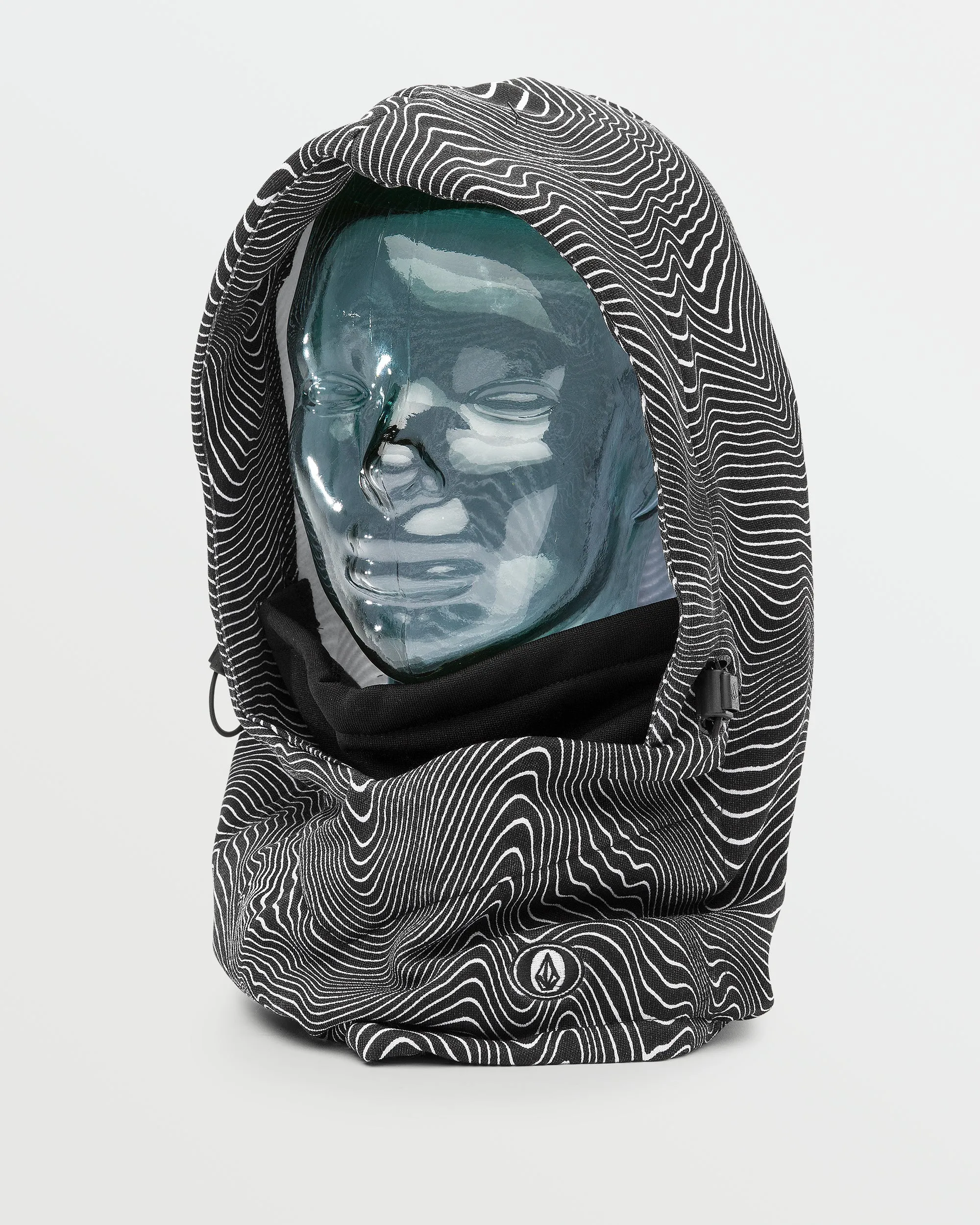 Mens Hydro Fleece Hood Thingy - Black Print sold by Volcom