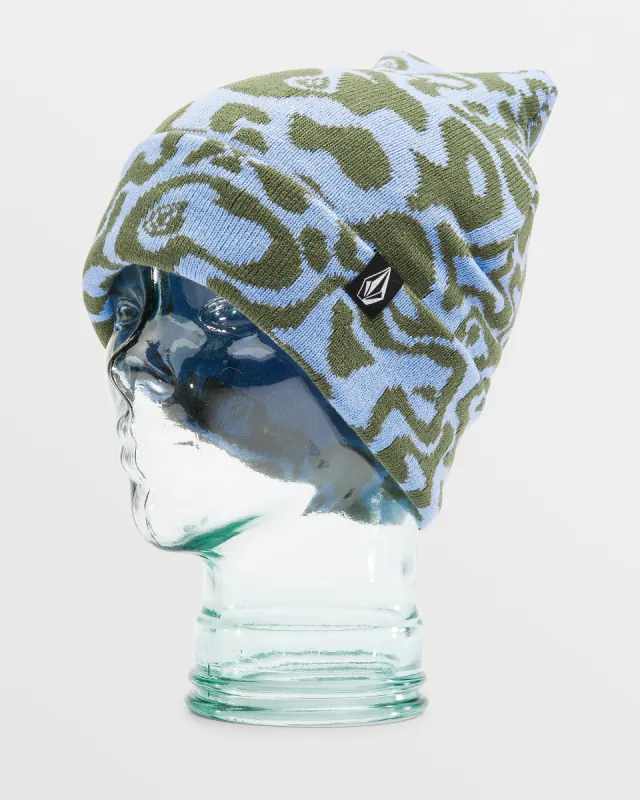 Womens Shred Beanie - Crystal Blue sold by Volcom