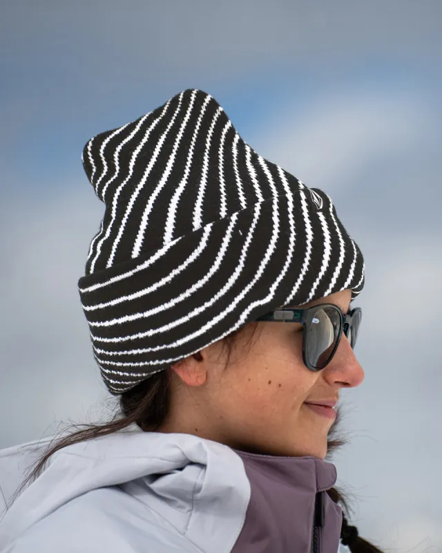 Womens Shred Beanie - Black sold by Volcom