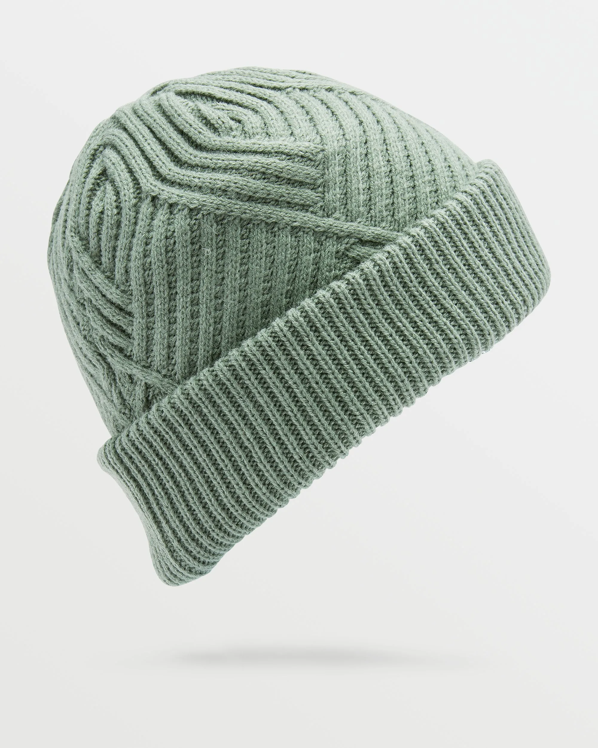 Womens Stone Knit Beanie - Lichen Green sold by Volcom product image thumbnail 2