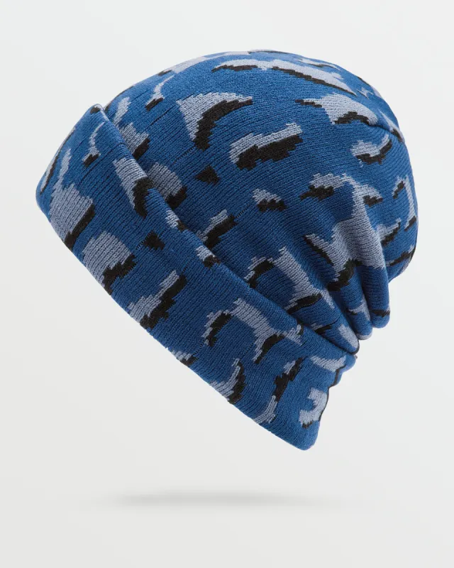 Mens Stone Funk Beanie - Navy sold by Volcom