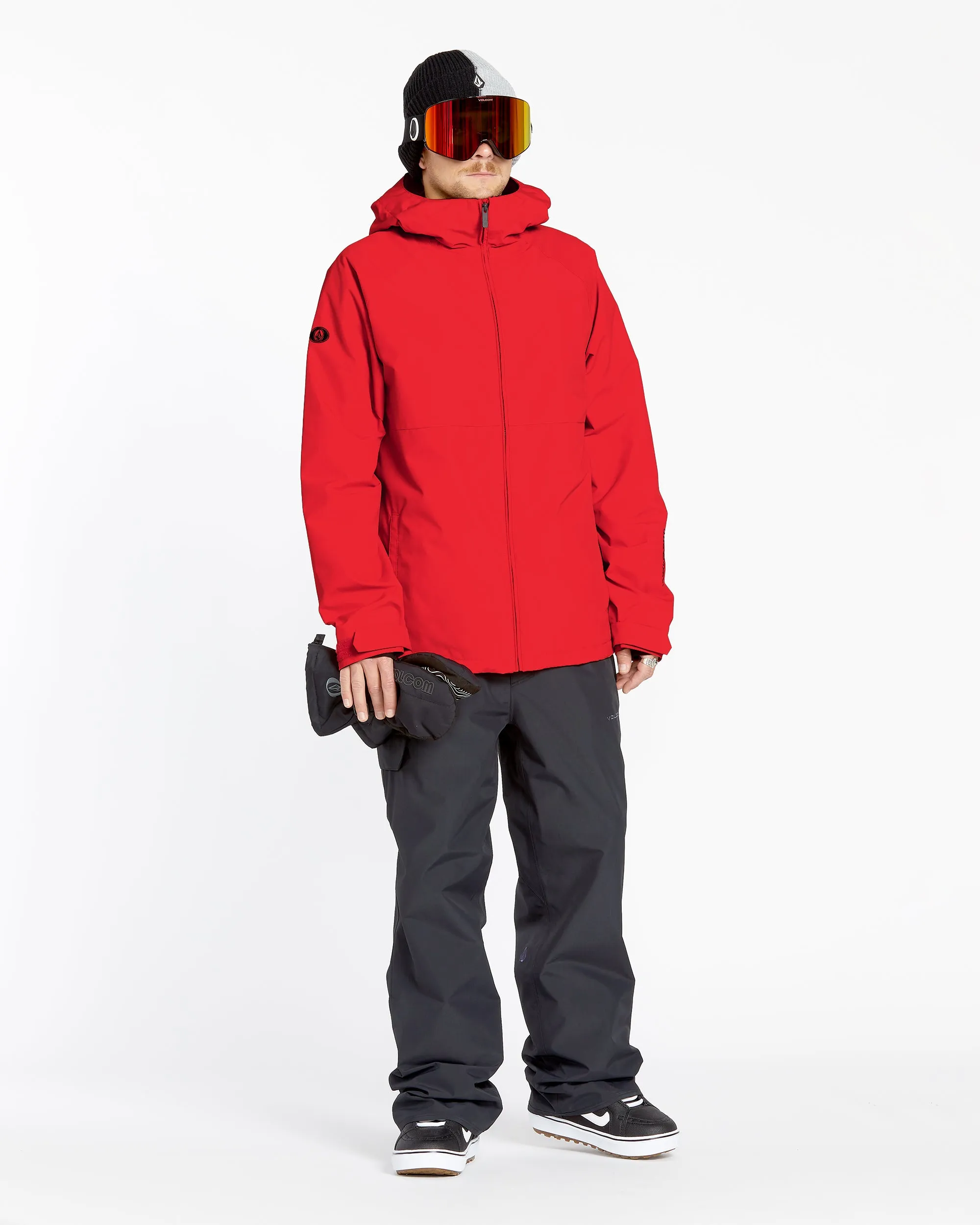 Mens 2836 Insulated Jacket - Crimson sold by Volcom product image thumbnail 4
