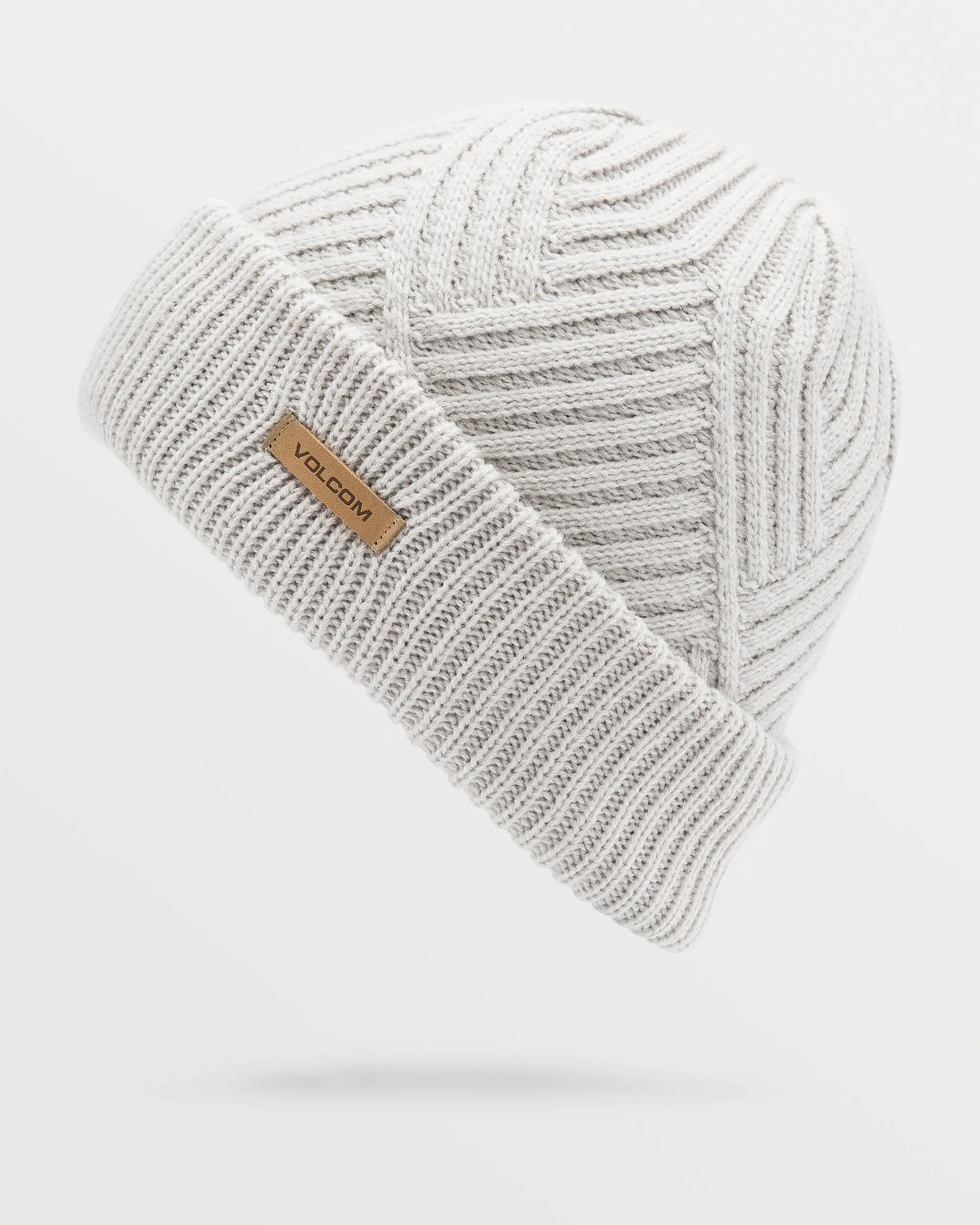 Womens Stone Knit Beanie - Stone sold by Volcom product image thumbnail 2