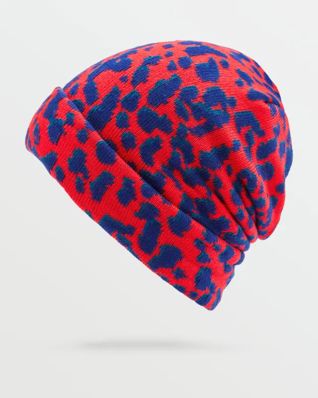 Mens Stone Funk Beanie - Crimson sold by Volcom