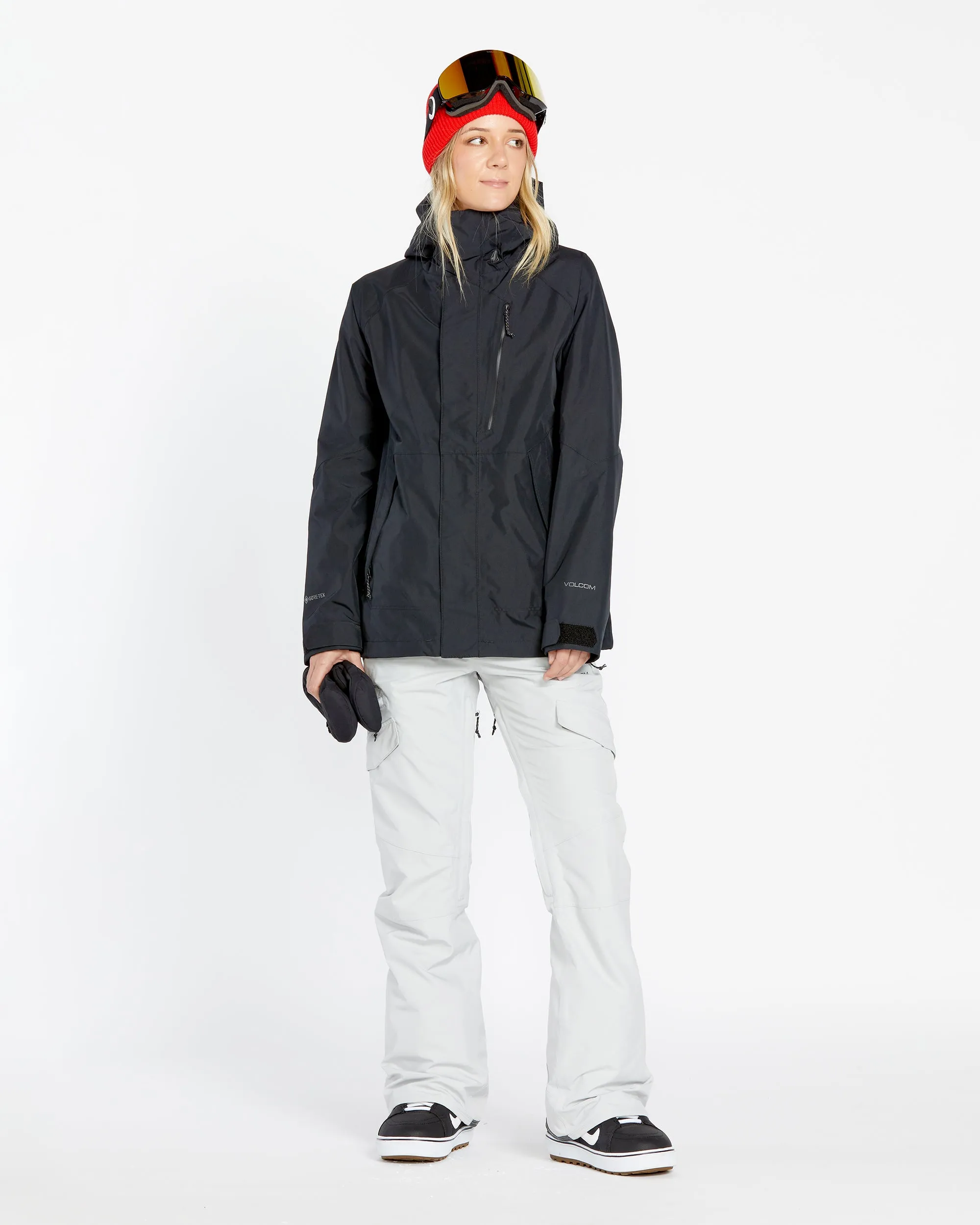 Womens V.Co Aris Insulated Gore Jacket - Black sold by Volcom product image thumbnail 4
