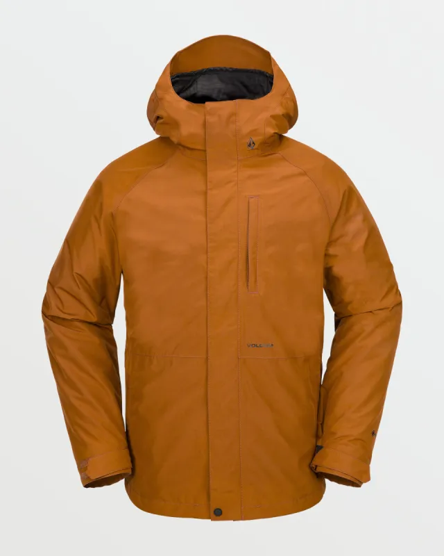 Mens Dua Insulated Gore Jacket - Caramel sold by Volcom