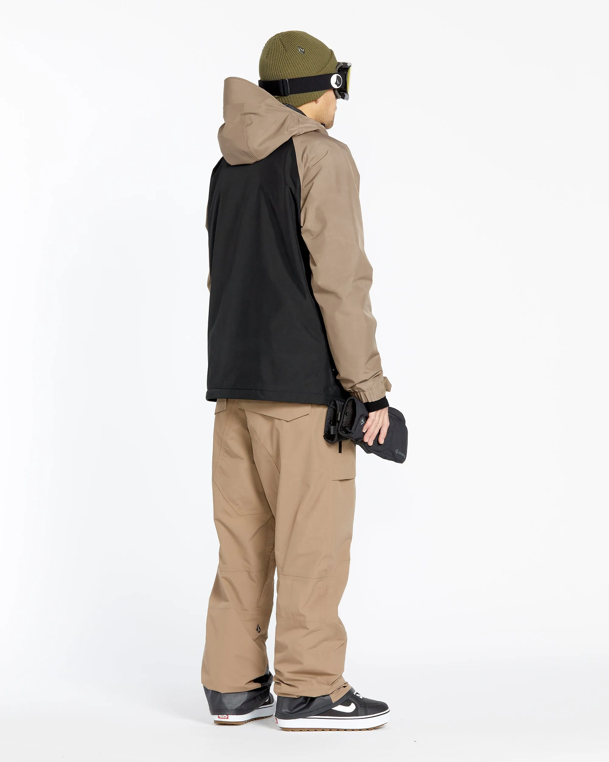Mens Dua Insulated Gore Jacket - Chestnut Brown sold by Volcom product image thumbnail 4