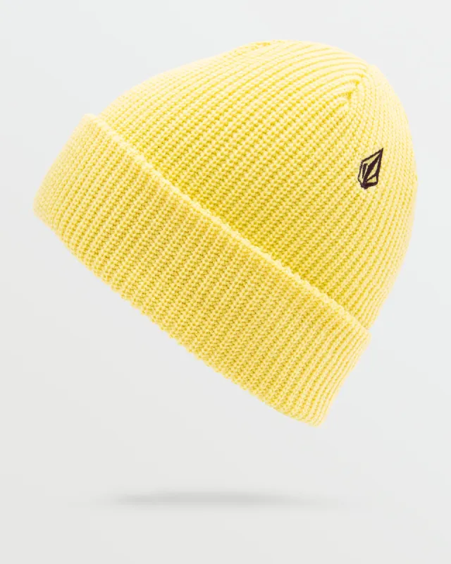 Mens Sweep Beanie - Dark Yellow sold by Volcom