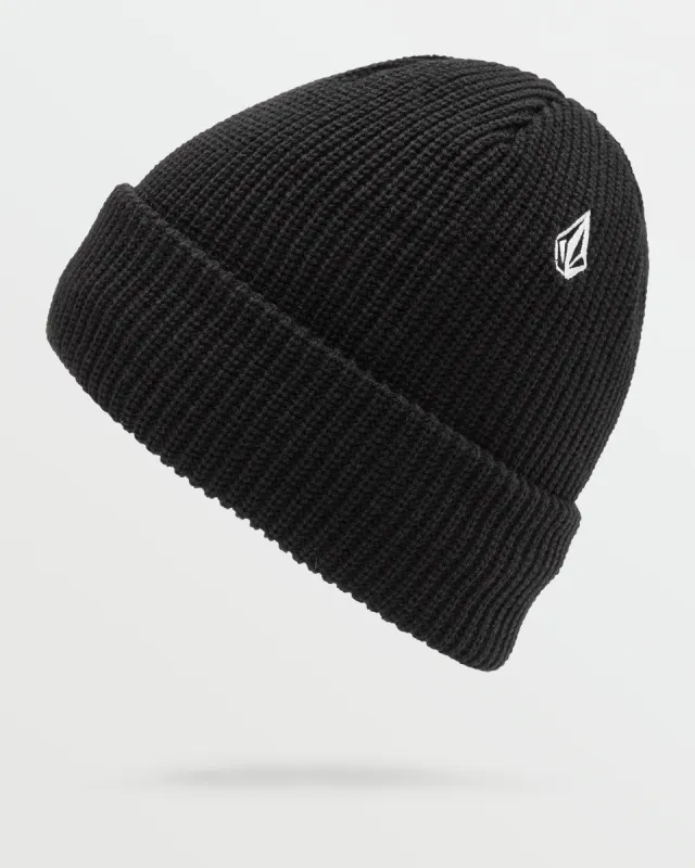 Mens Sweep Lined Beanie - Black sold by Volcom