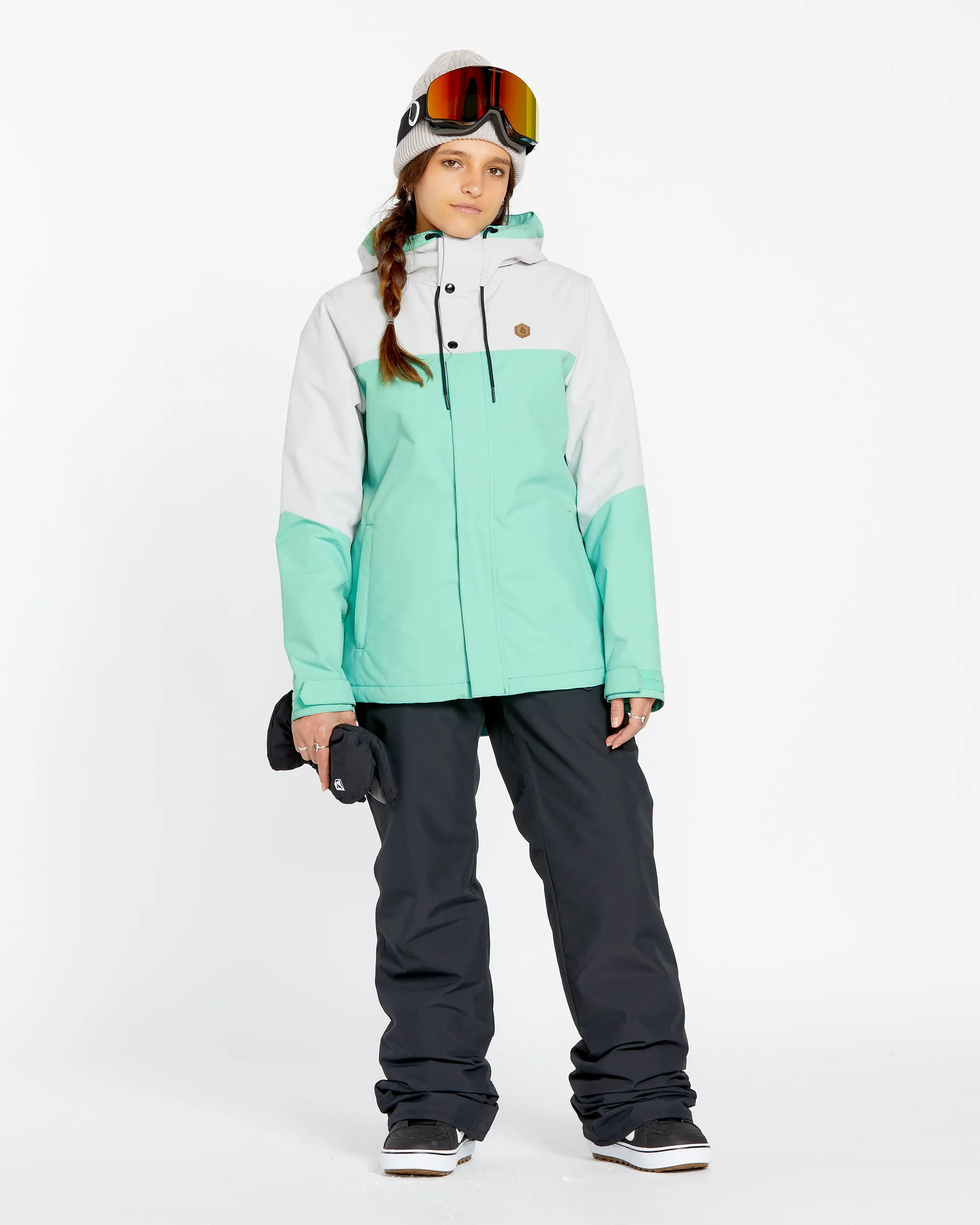 Womens Bolt Insulated Jacket - Wasabi sold by Volcom product image thumbnail 4