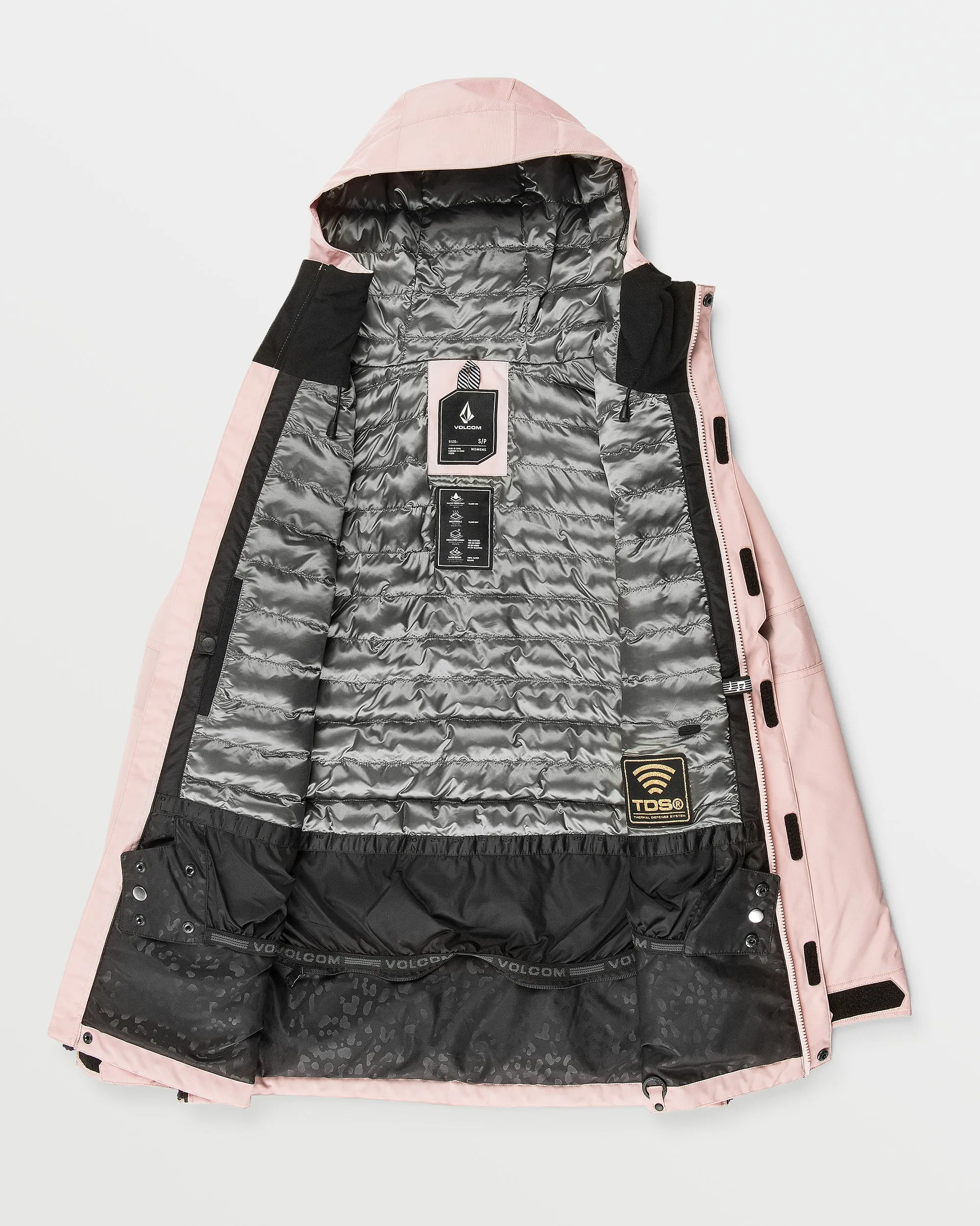 Womens Larx 2L Tds Infrared Parka - Adobe Rose sold by Volcom product image thumbnail 3