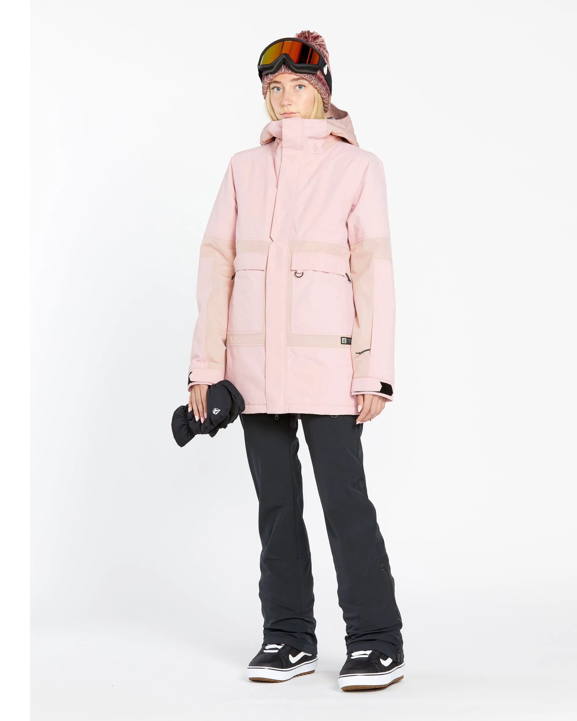 Womens Larx 2L Tds Infrared Parka - Adobe Rose sold by Volcom product image thumbnail 4