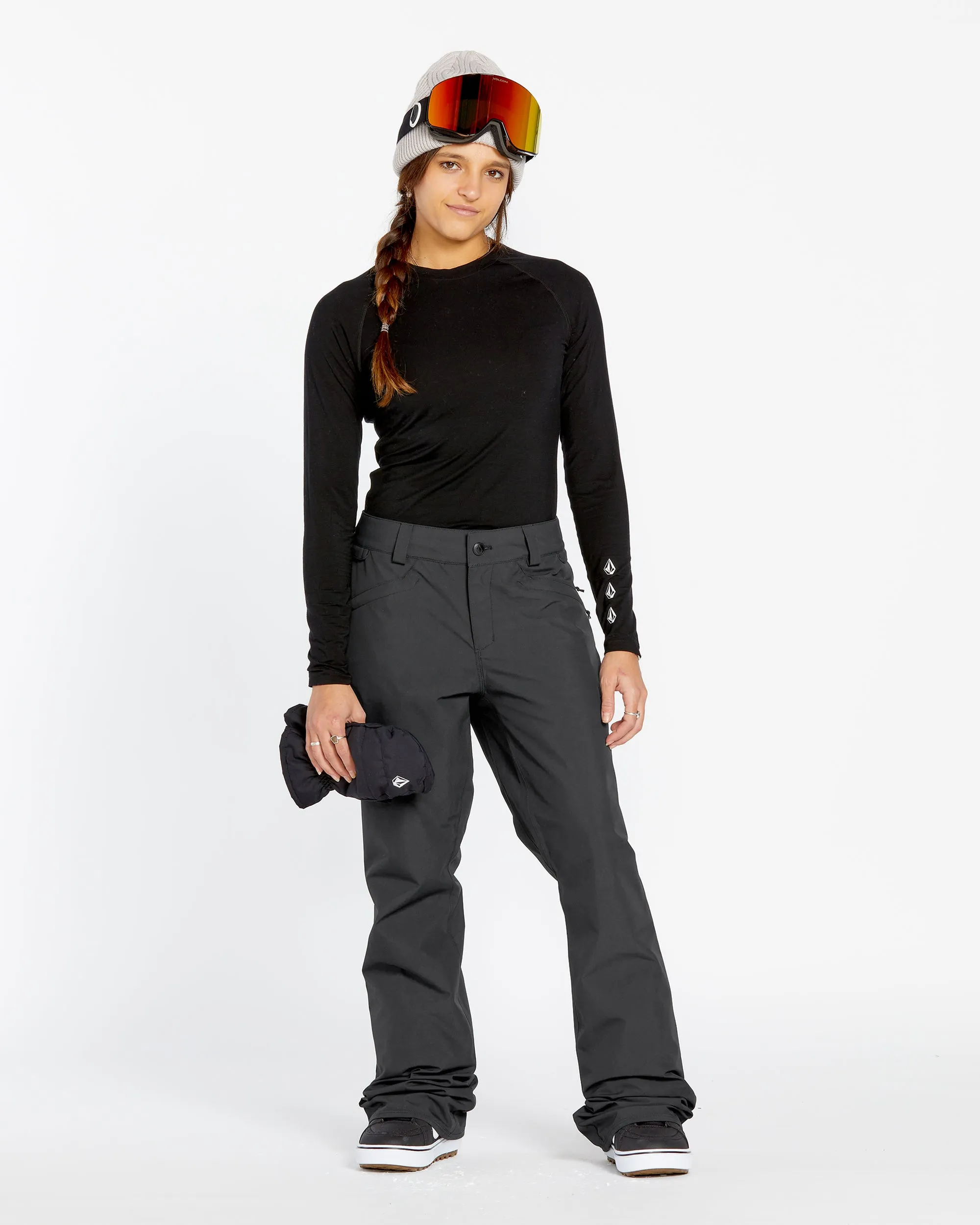 Womens Hallen Pants - Black sold by Volcom product image thumbnail 3