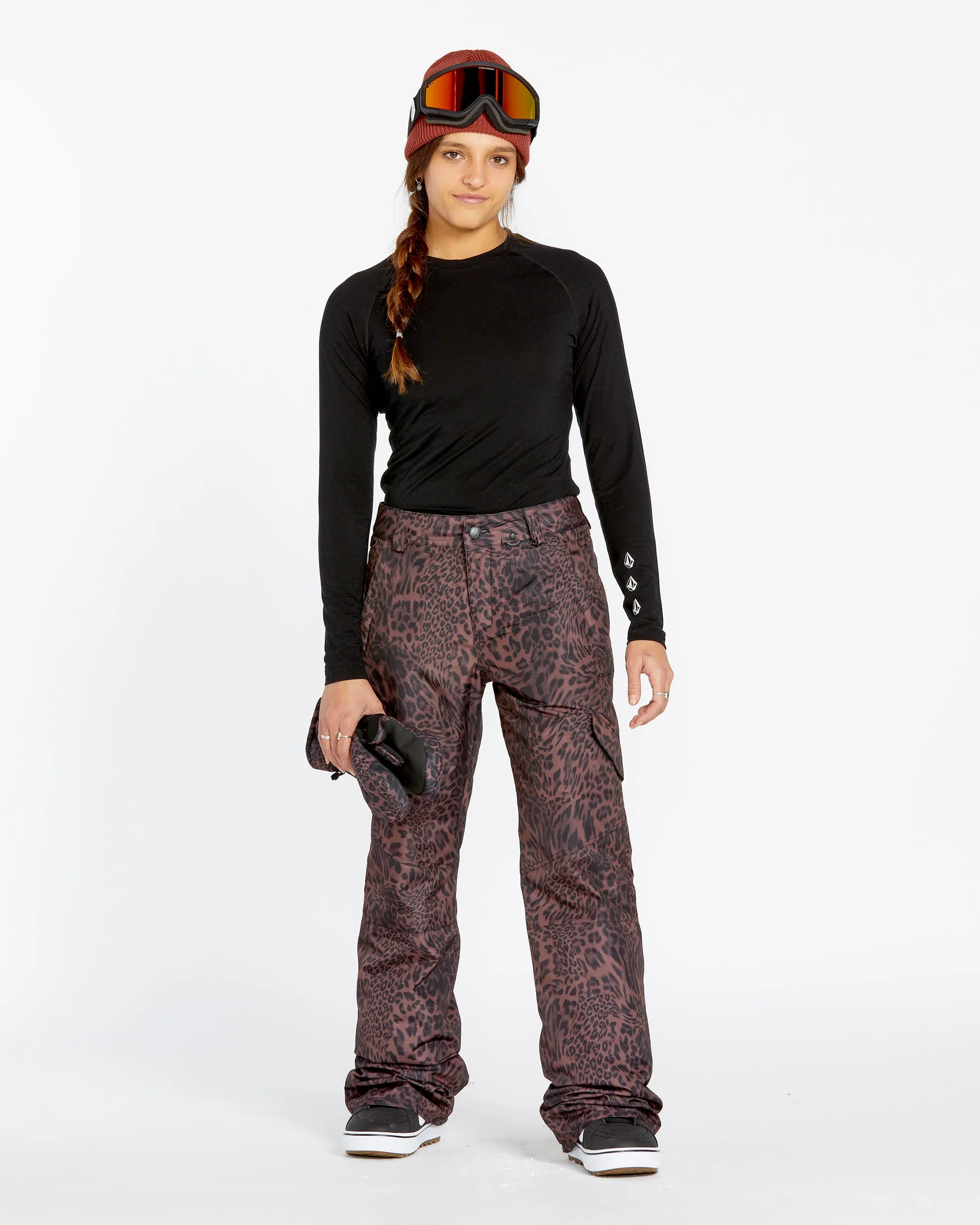 Womens Bridger Insulated Pants - Leopard sold by Volcom product image thumbnail 3
