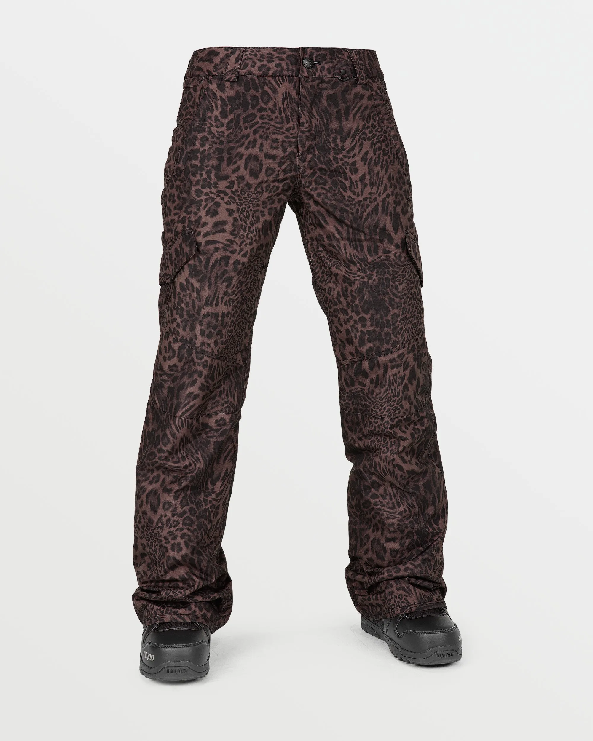 Womens Bridger Insulated Pants - Leopard sold by Volcom