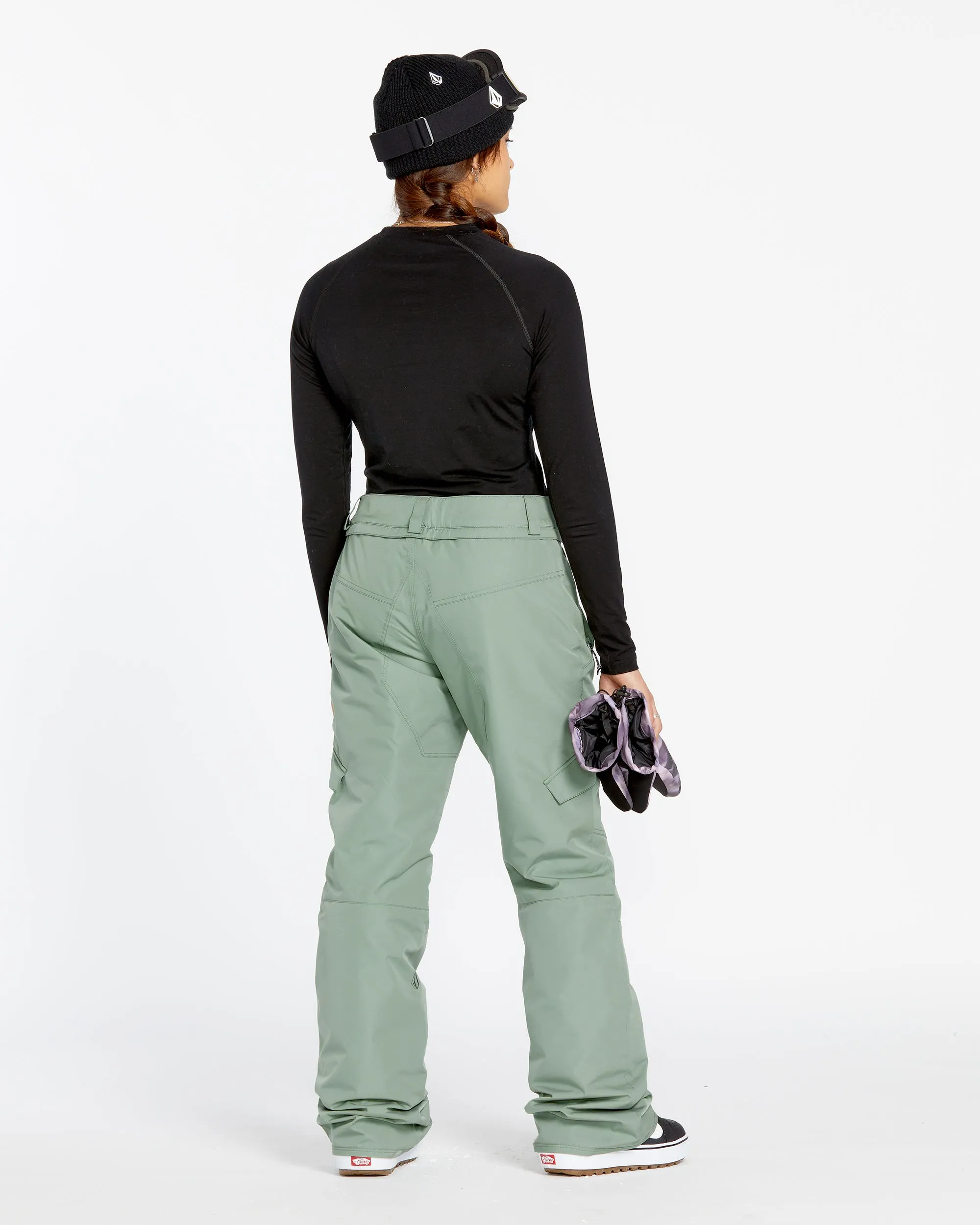 Womens Bridger Insulated Pants - Lichen Green sold by Volcom product image thumbnail 4