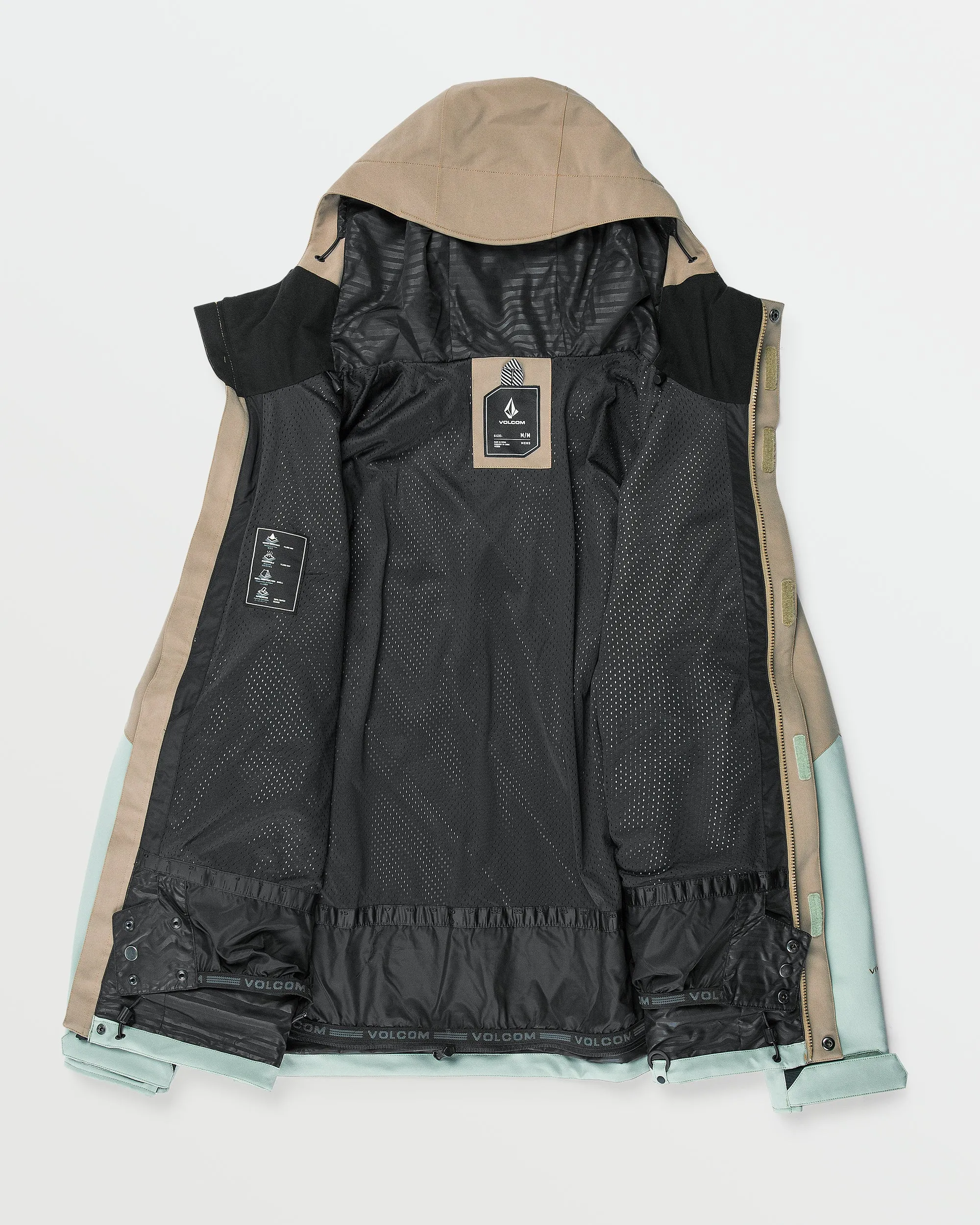 Mens Brighton Full Zip Jacket - Agave sold by Volcom product image thumbnail 3