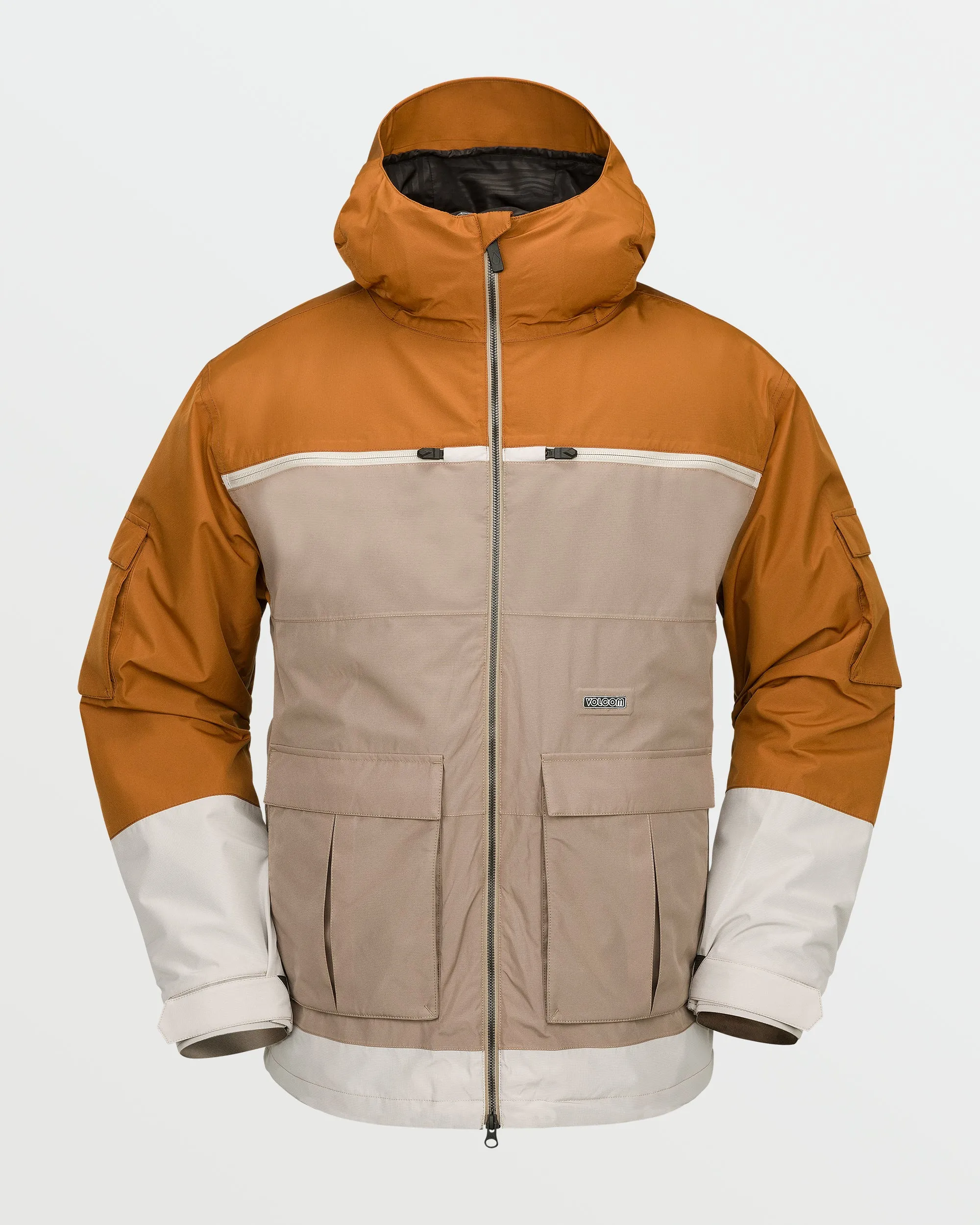 Mens Nightbreaker 20K Jacket - Chestnut Brown sold by Volcom product image thumbnail 5
