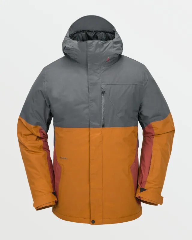 Mens L Insulated Gore-Tex Jacket - Caramel sold by Volcom
