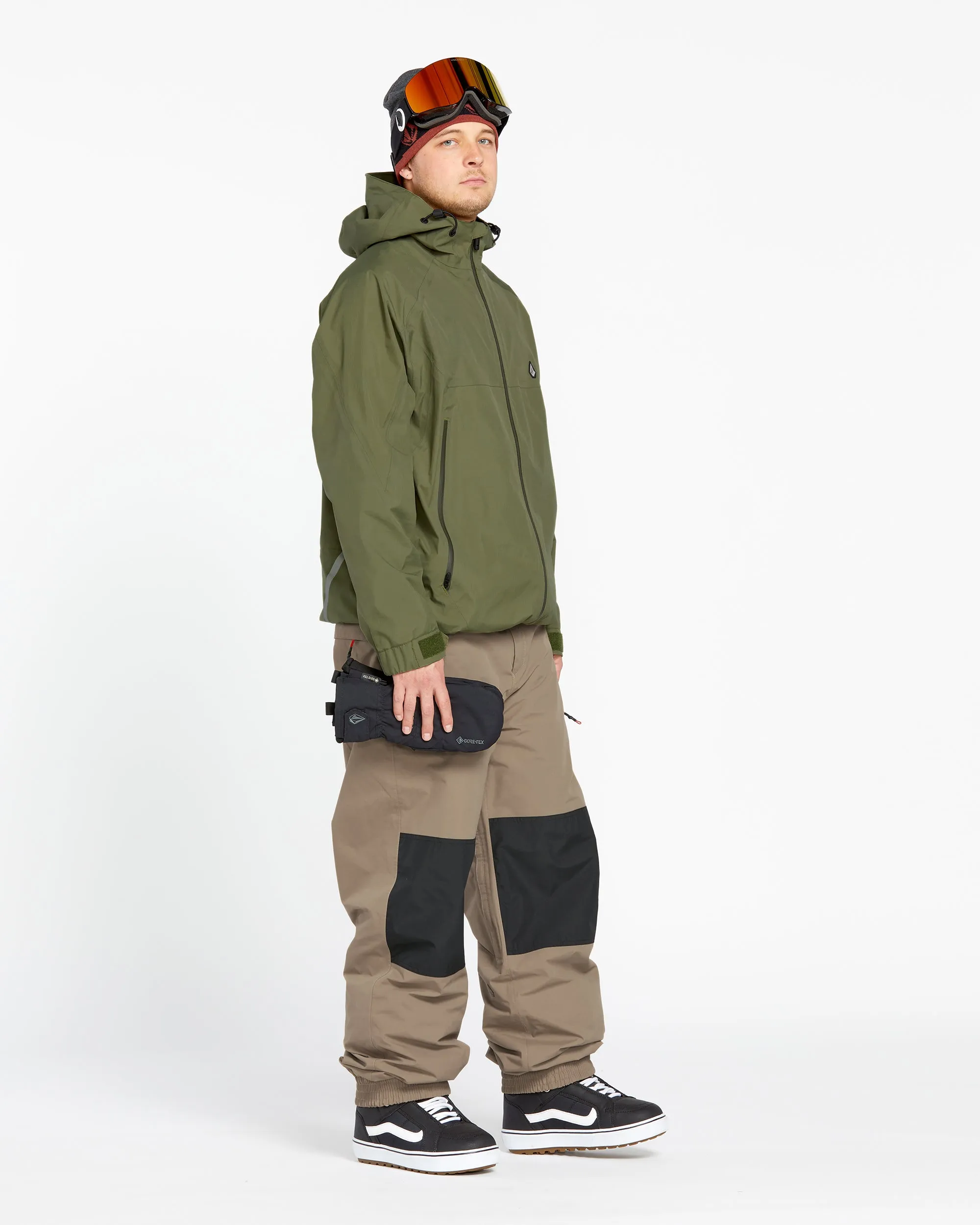 Mens Longo Gore-Tex Pants - Chestnut Brown sold by Volcom product image thumbnail 5