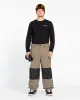 Mens Longo Gore-Tex Pants - Chestnut Brown sold by Volcom