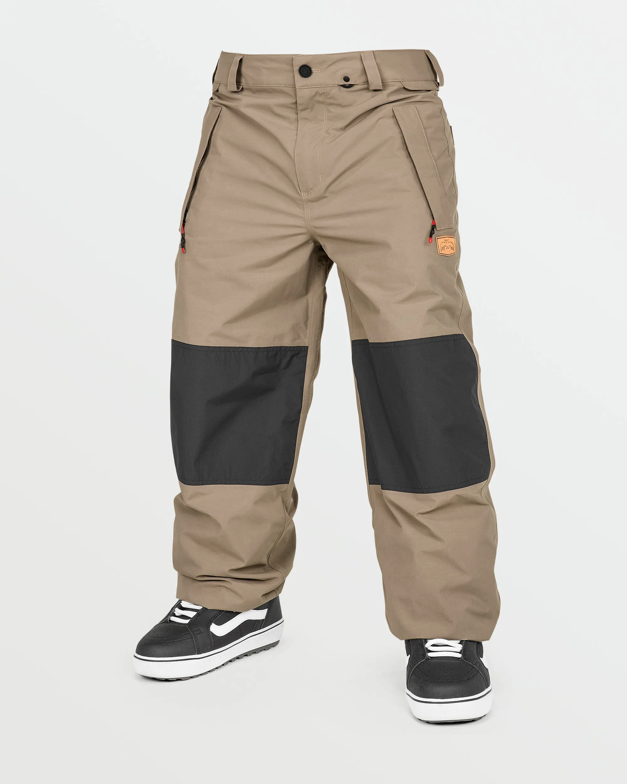 Mens Longo Gore-Tex Pants - Chestnut Brown sold by Volcom