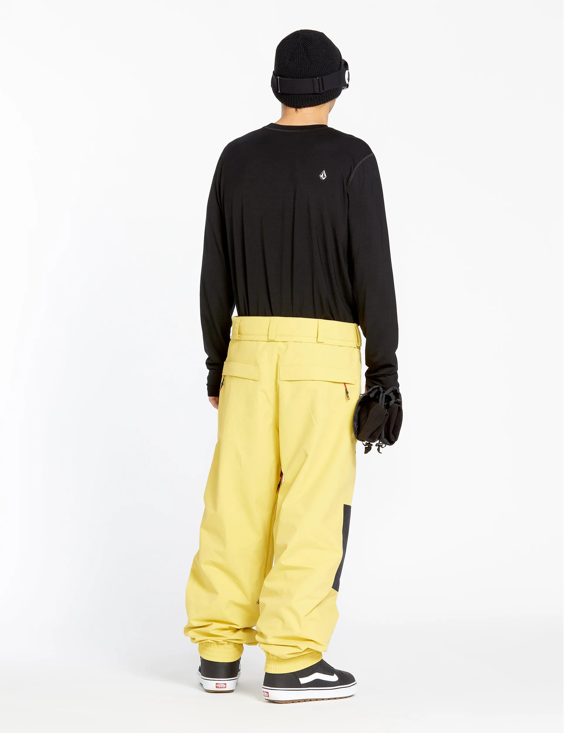 Mens Longo Gore-Tex Pants - Dark Yellow sold by Volcom product image thumbnail 4