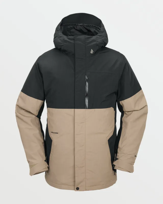 Mens L Insulated Gore-Tex Jacket - Chestnut Brown sold by Volcom