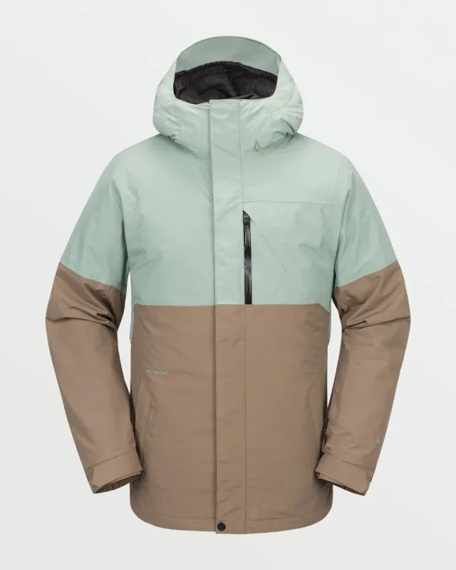 Mens L Insulated Gore-Tex Jacket - Agave sold by Volcom