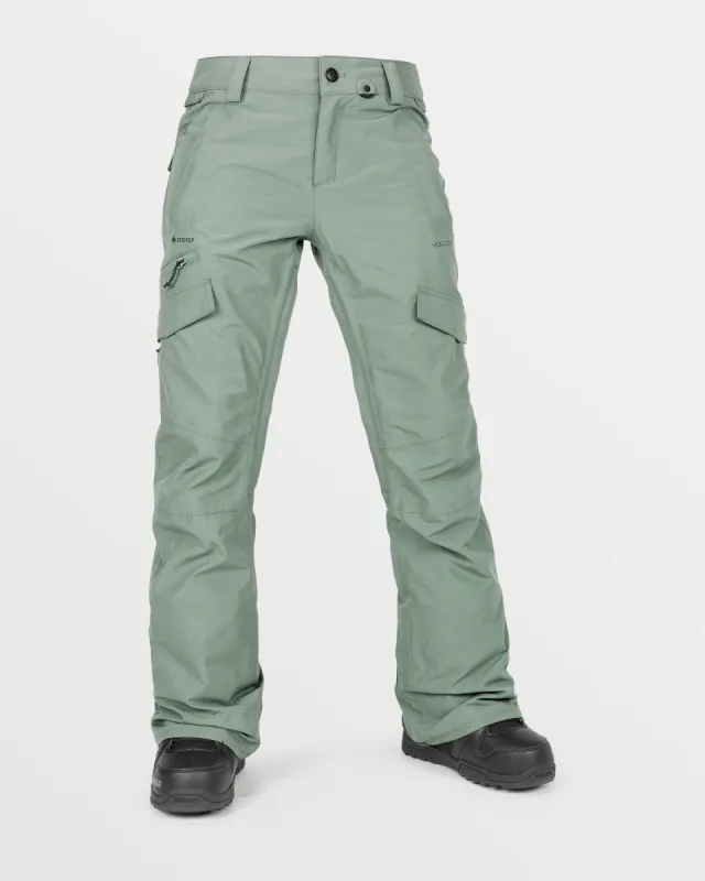 Womens Aston Gore-Tex Pants - Lichen Green sold by Volcom