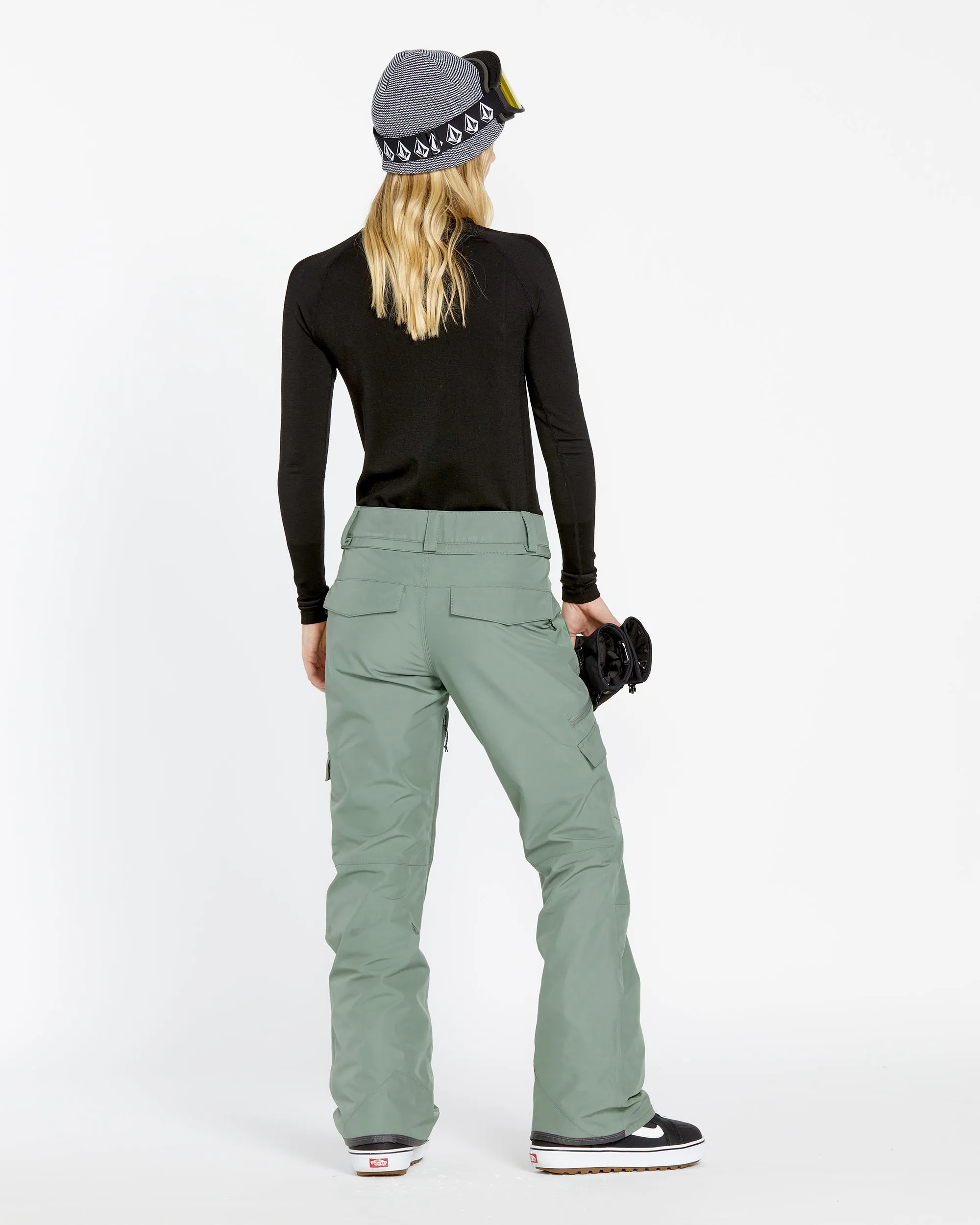 Womens Aston Gore-Tex Pants - Lichen Green sold by Volcom product image thumbnail 4