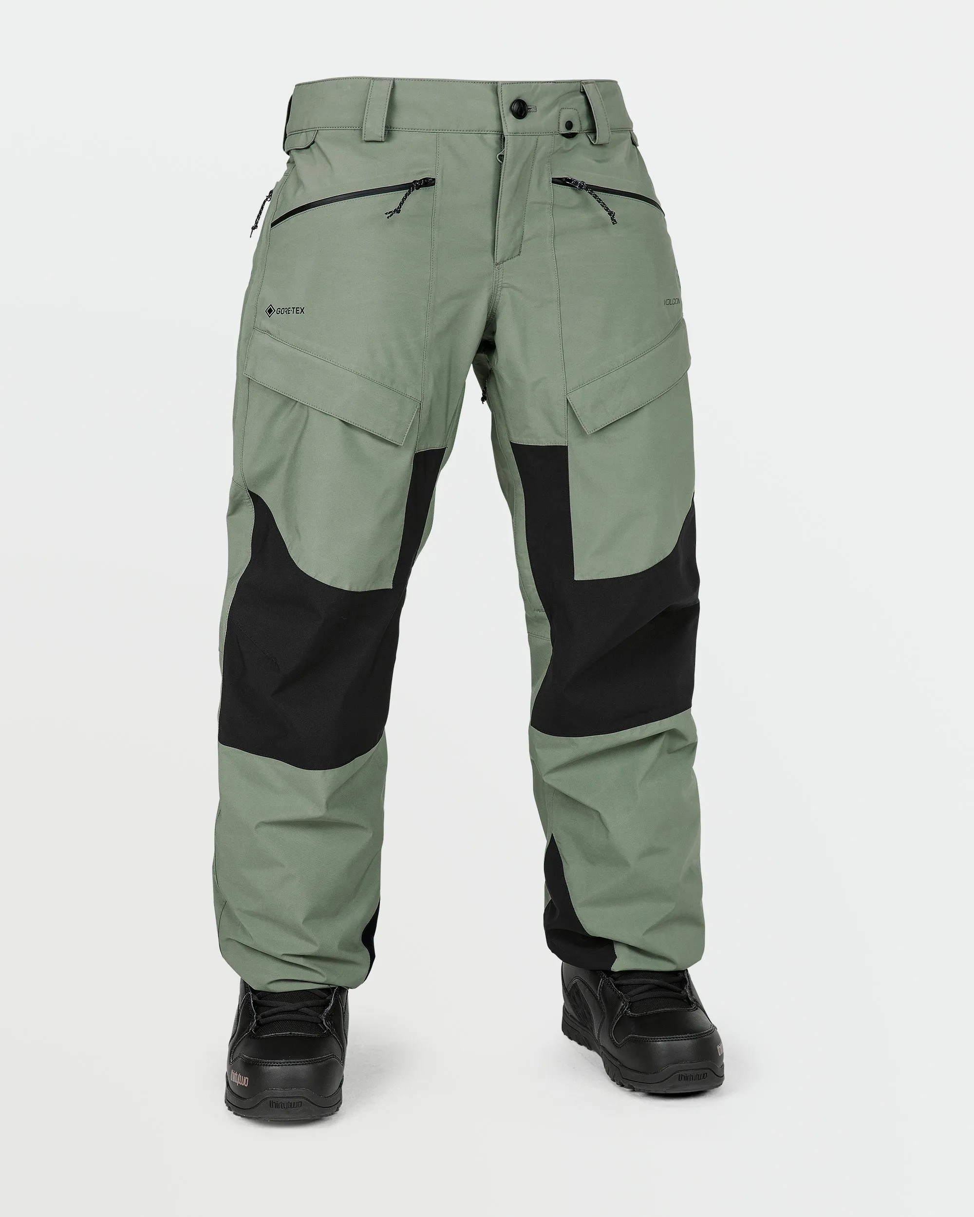 Womens V.Co At Stretch Gore-Tex Pants - Lichen Green sold by Volcom product image thumbnail 3