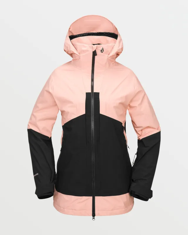 Womens At Stretch Gore-Tex Jacket - Coral Haze sold by Volcom