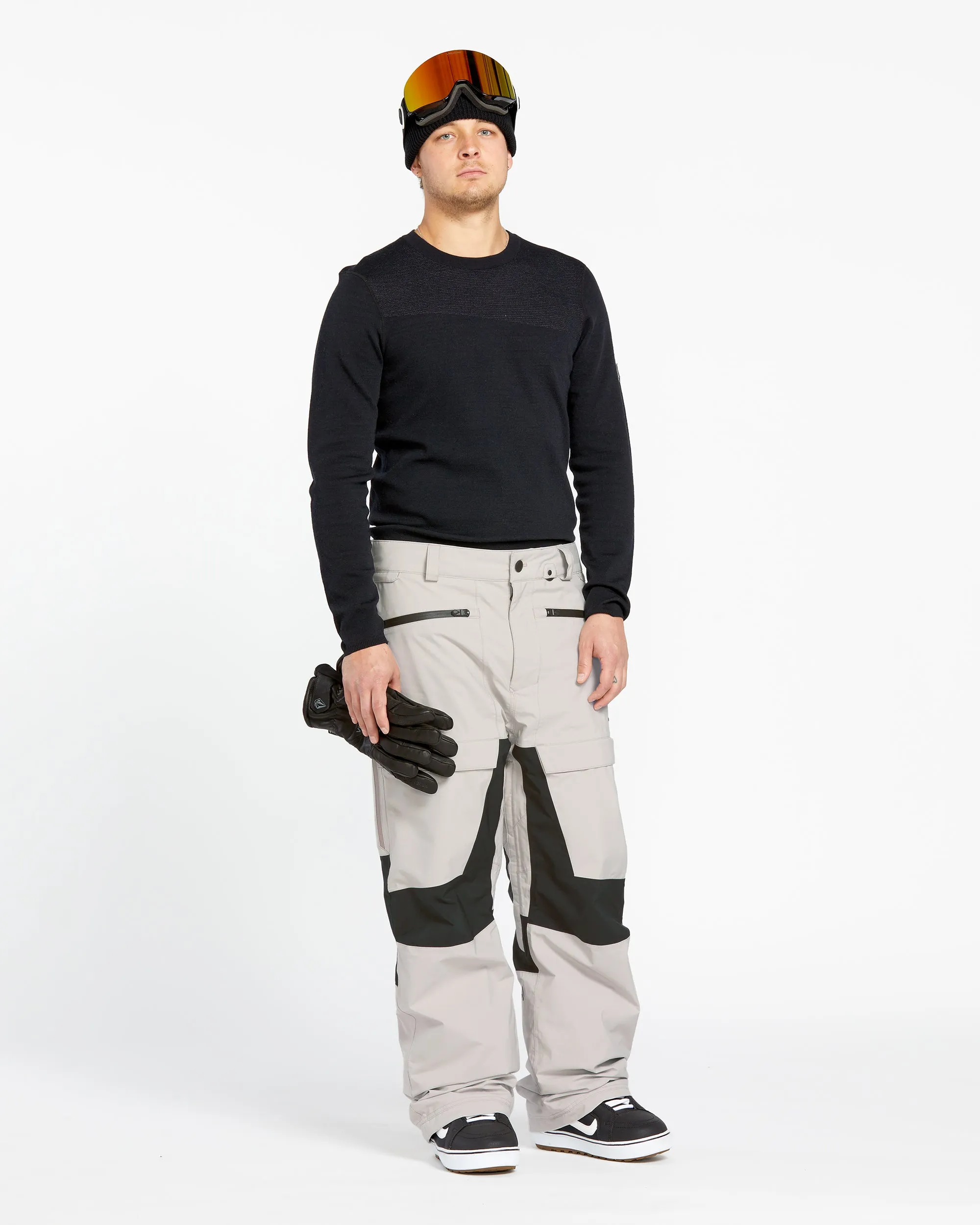 Mens Rnge Stretch Gore-Tex Pants - Stone sold by Volcom product image thumbnail 3