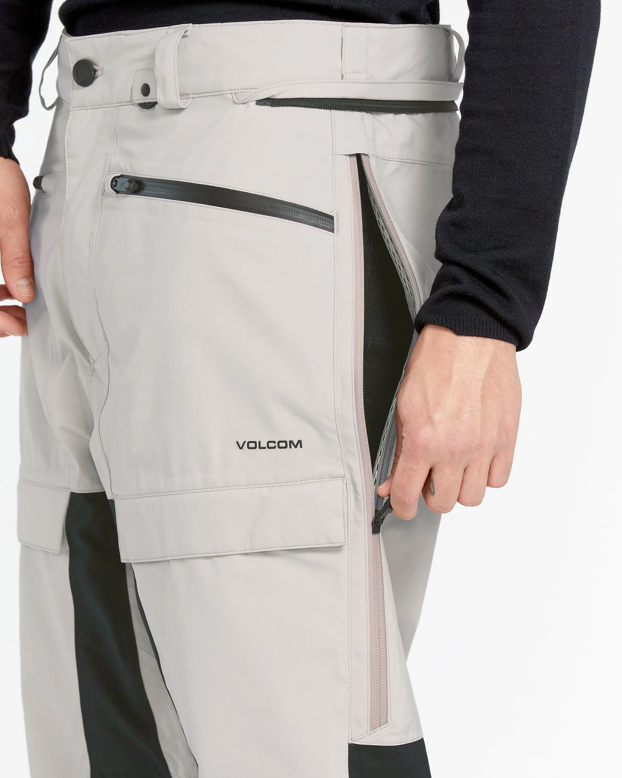 Mens Rnge Stretch Gore-Tex Pants - Stone sold by Volcom product image thumbnail 5