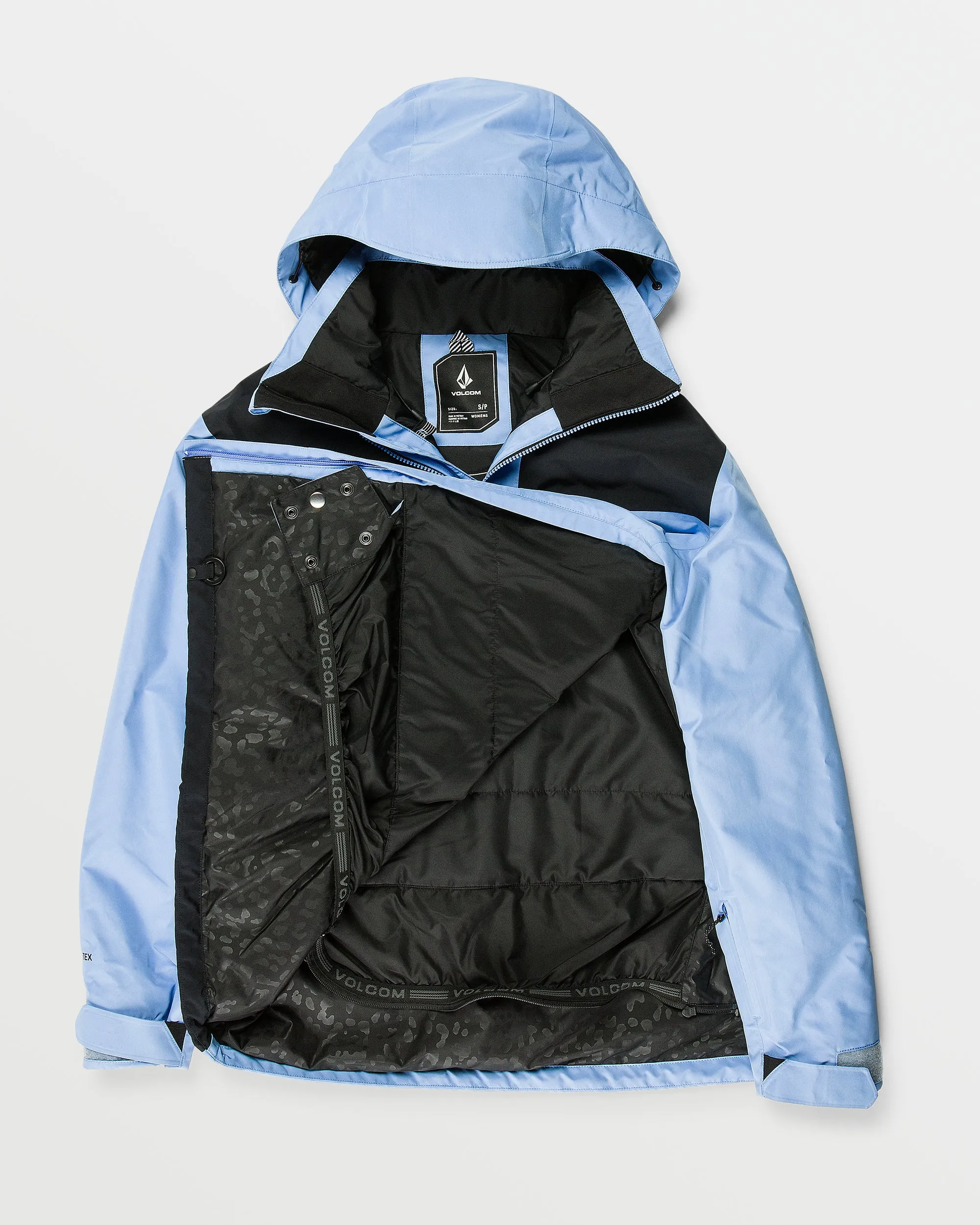 Womens Fern Insulated Gore Pullover - Crystal Blue sold by Volcom product image thumbnail 3