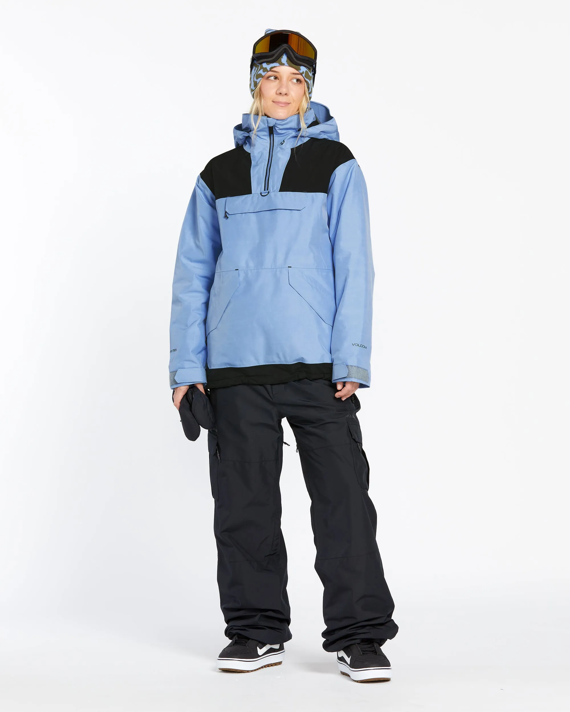 Womens Fern Insulated Gore Pullover - Crystal Blue sold by Volcom product image thumbnail 4