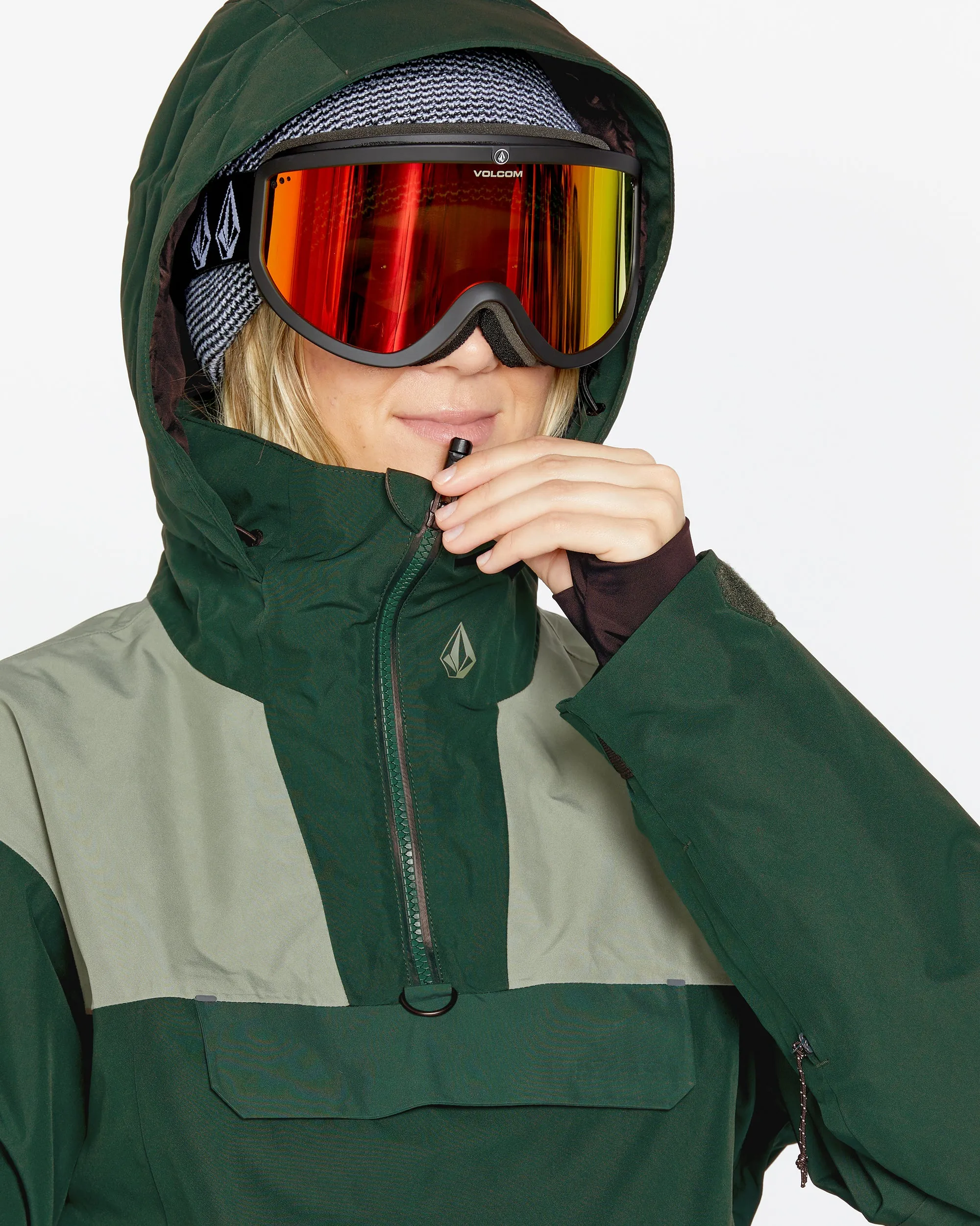 Womens Fern Insulated Gore Pullover - Scarab sold by Volcom product image thumbnail 5