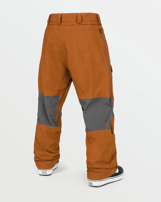 Mens Rnge Stretch Gore-Tex Pants - Caramel sold by Volcom